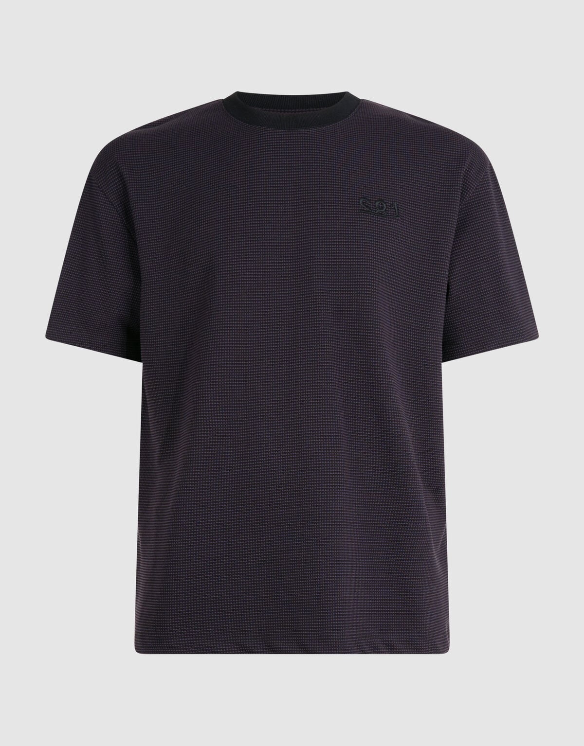Honeycomb T-Shirt Lila SHOEBY MEN
