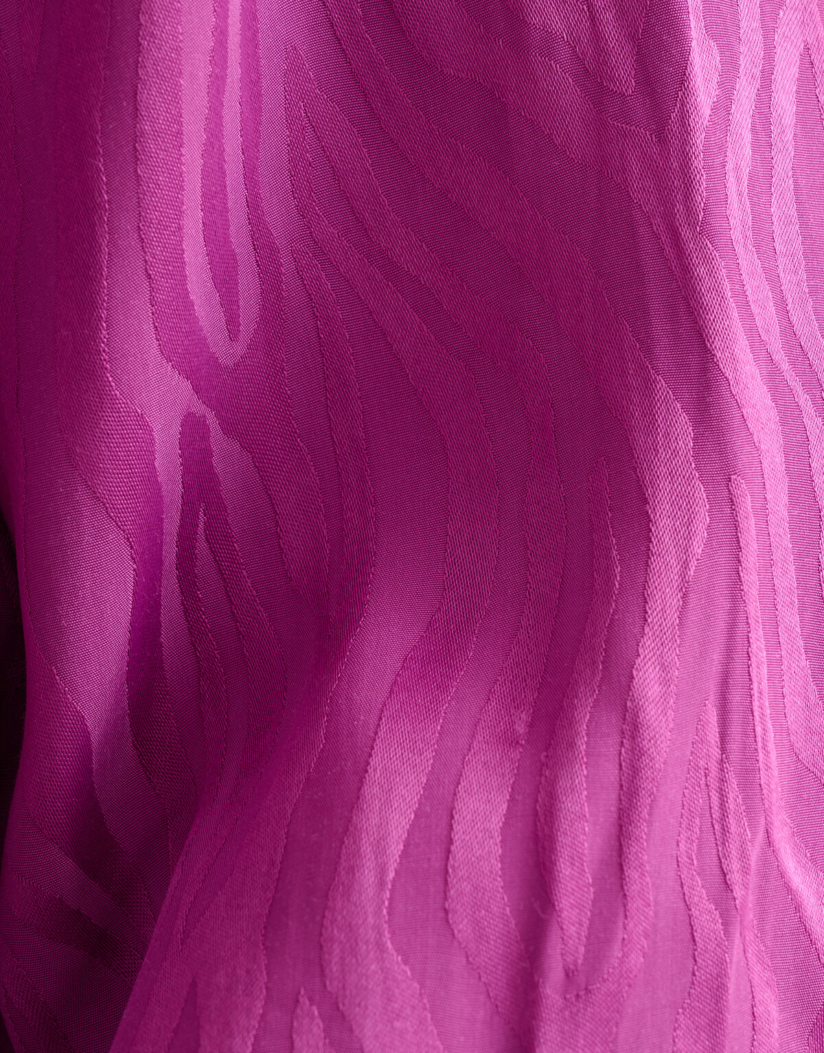 Entspannte Jacquard-Bluse Dunkelrosa SHOEBY WOMEN