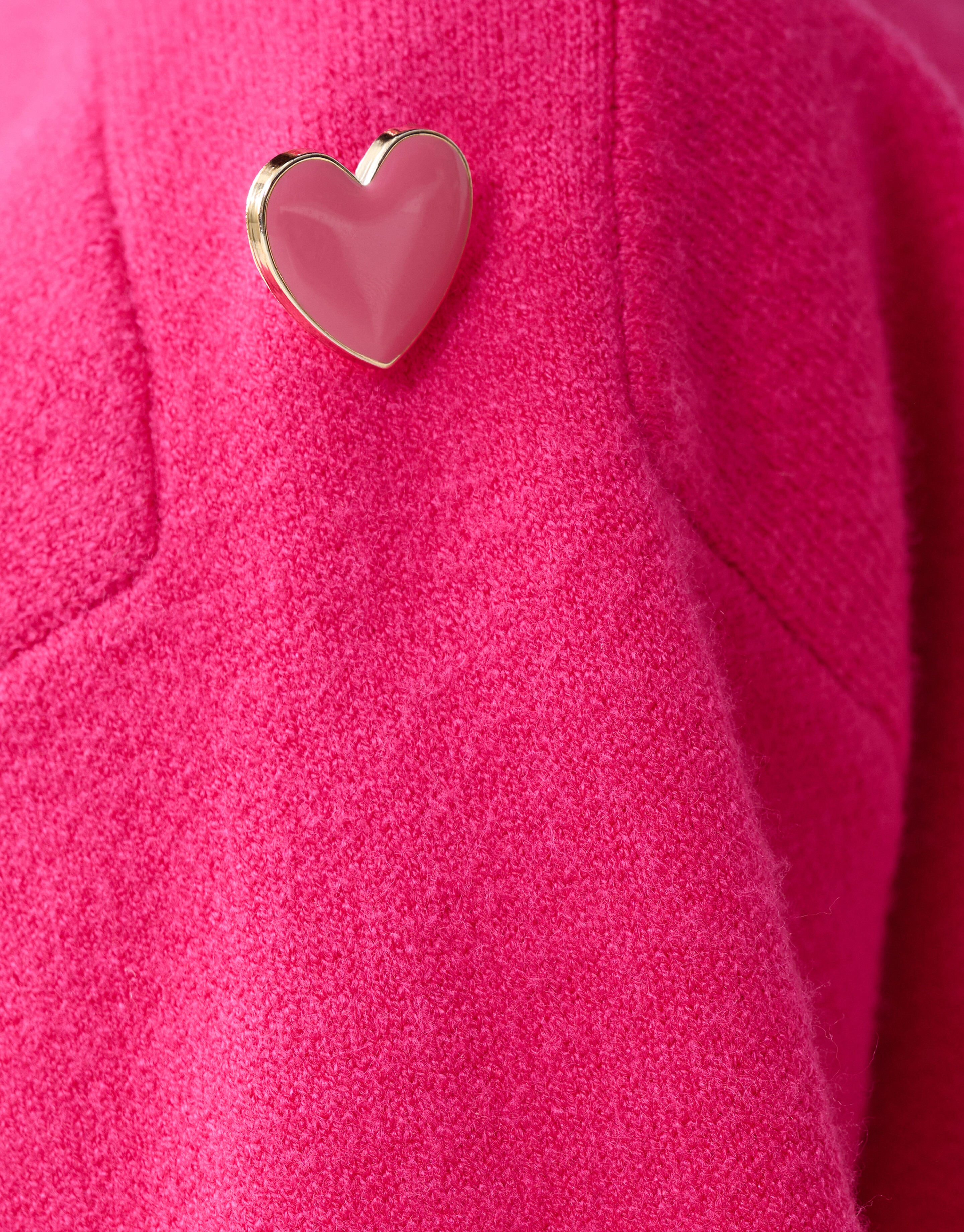 Knopf-Pullover Rosa SHOEBY GIRLS
