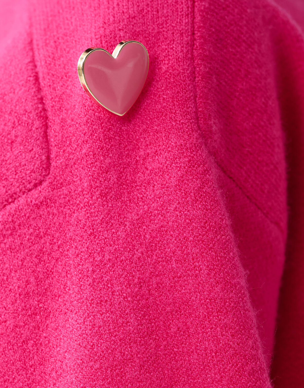 Knopf-Pullover Rosa SHOEBY GIRLS