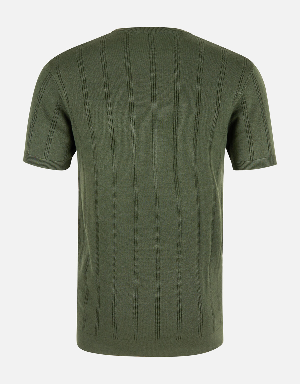 Strick-T-Shirt Dunkelgrün SHOEBY MEN