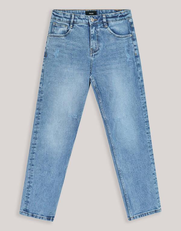 Baggy Fit Jeans Dunkelblau SHOEBY BOYS