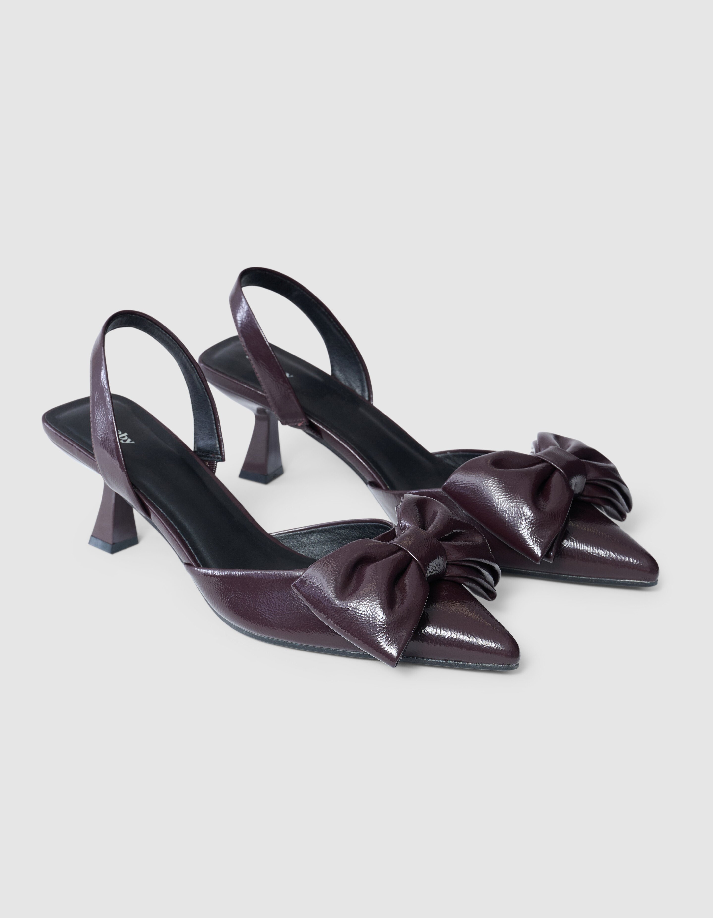 Pumps mit Schleife in Braun SHOEBY SHOES