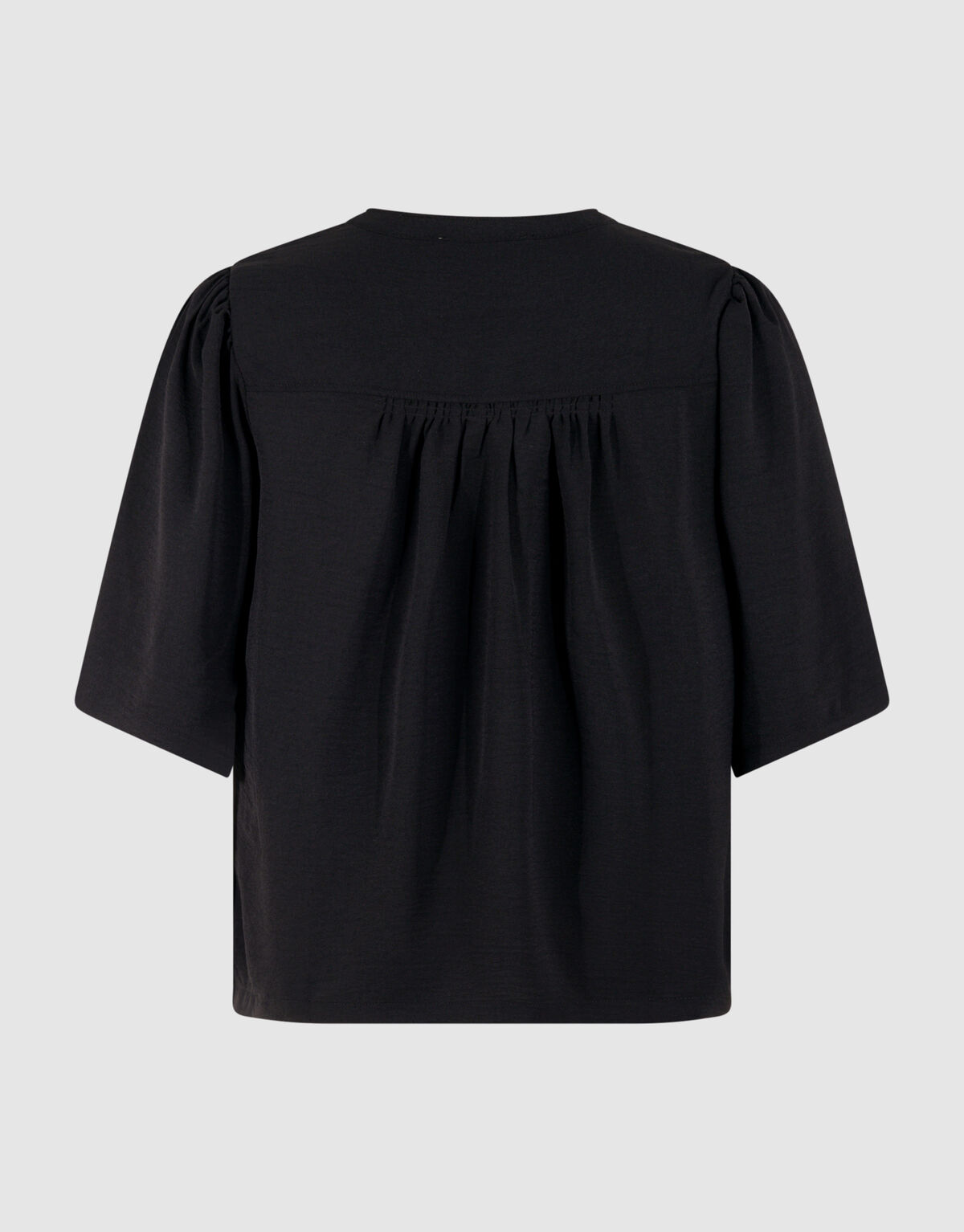 Twist Kurzarm-Top Schwarz SHOEBY WOMEN