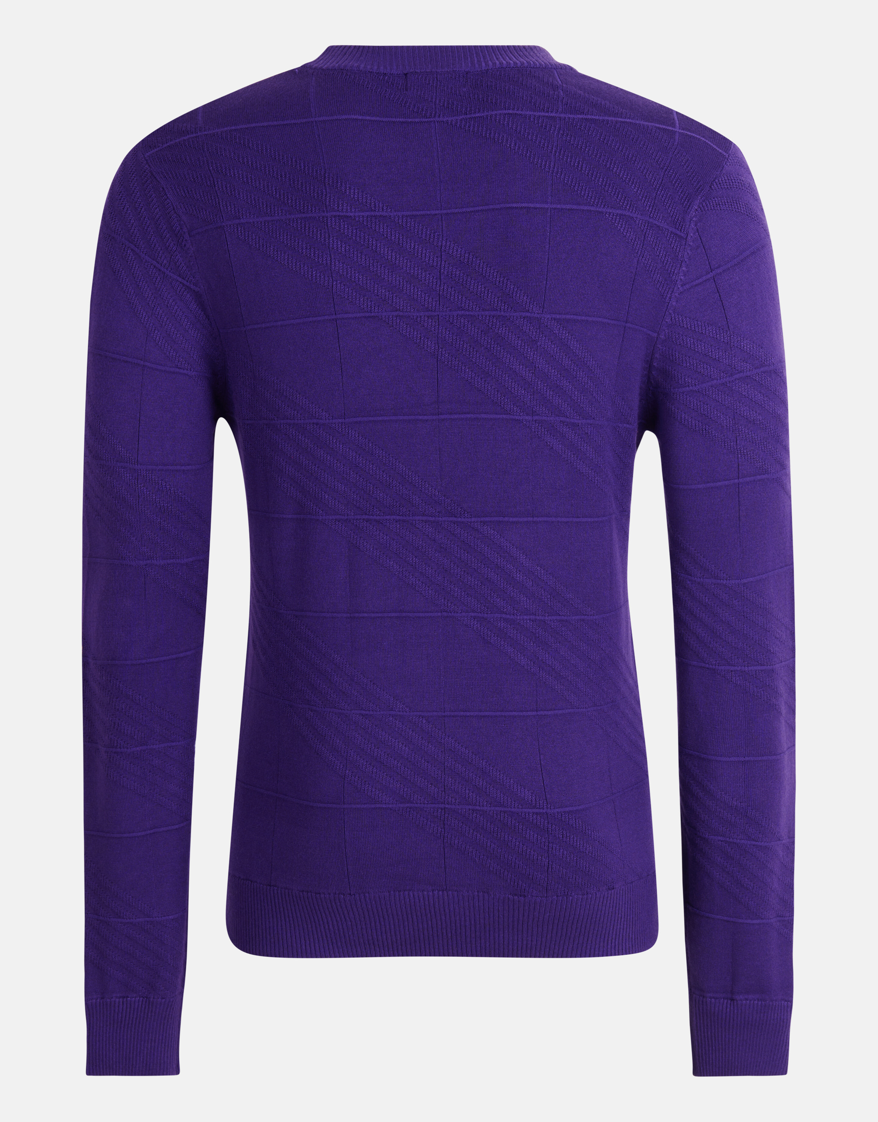 Diagonaler Pullover Lila SHOEBY MEN