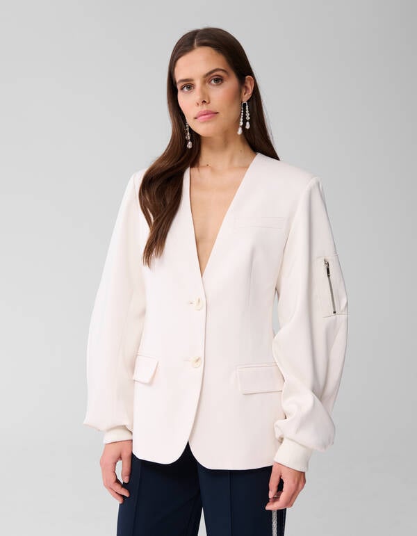 Blazer mit Bomberärmel Off White SHOEBY WOMEN