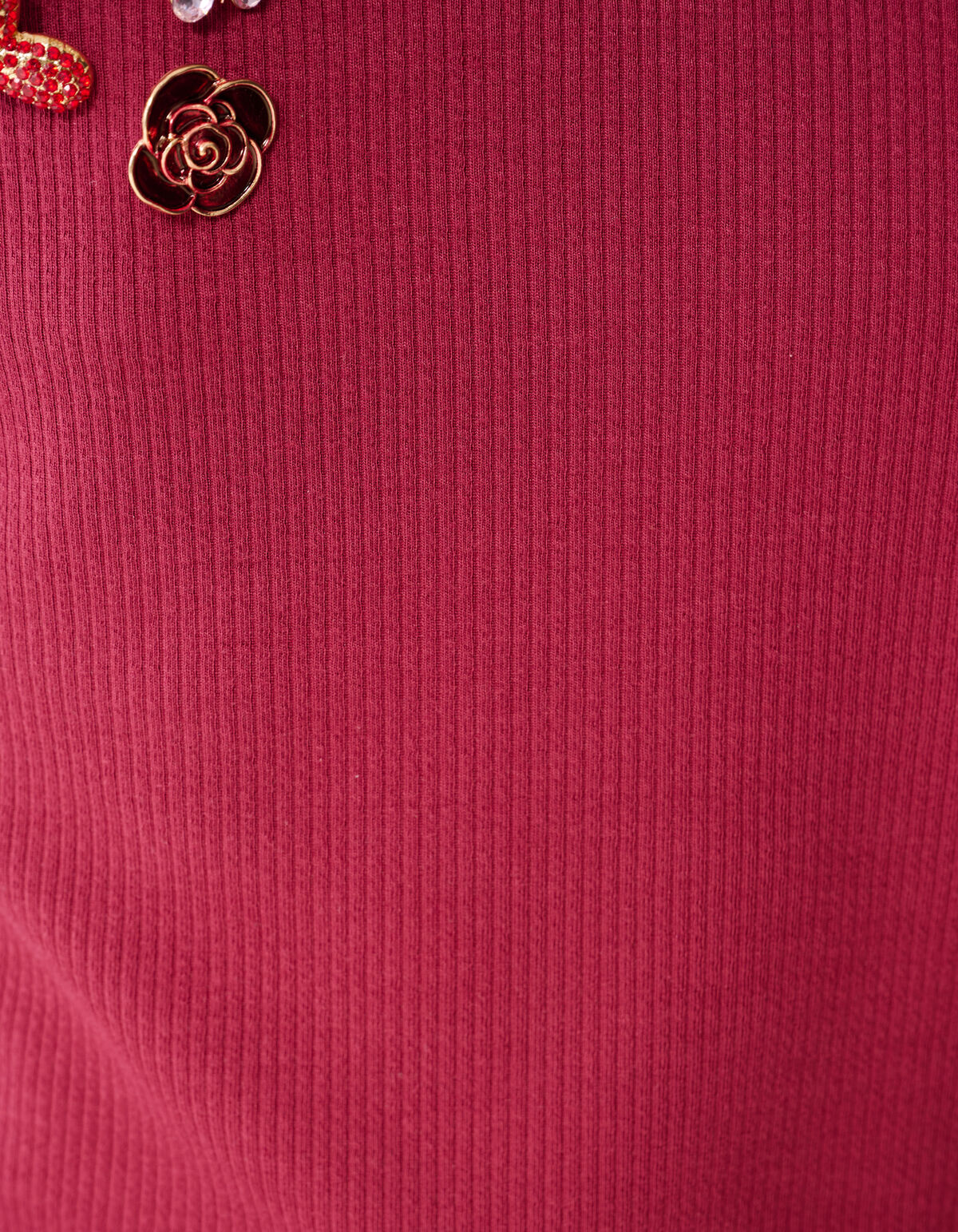 Puff Top Dunkelrot SHOEBY GIRLS