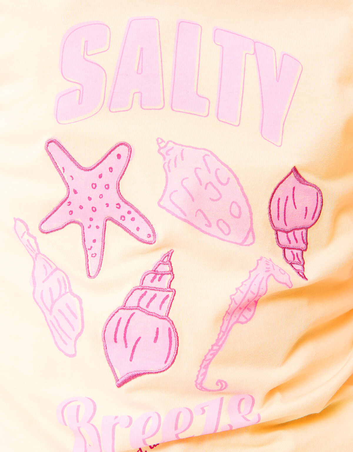 Meer Kunstwerk T-shirt Off White SHOEBY GIRLS