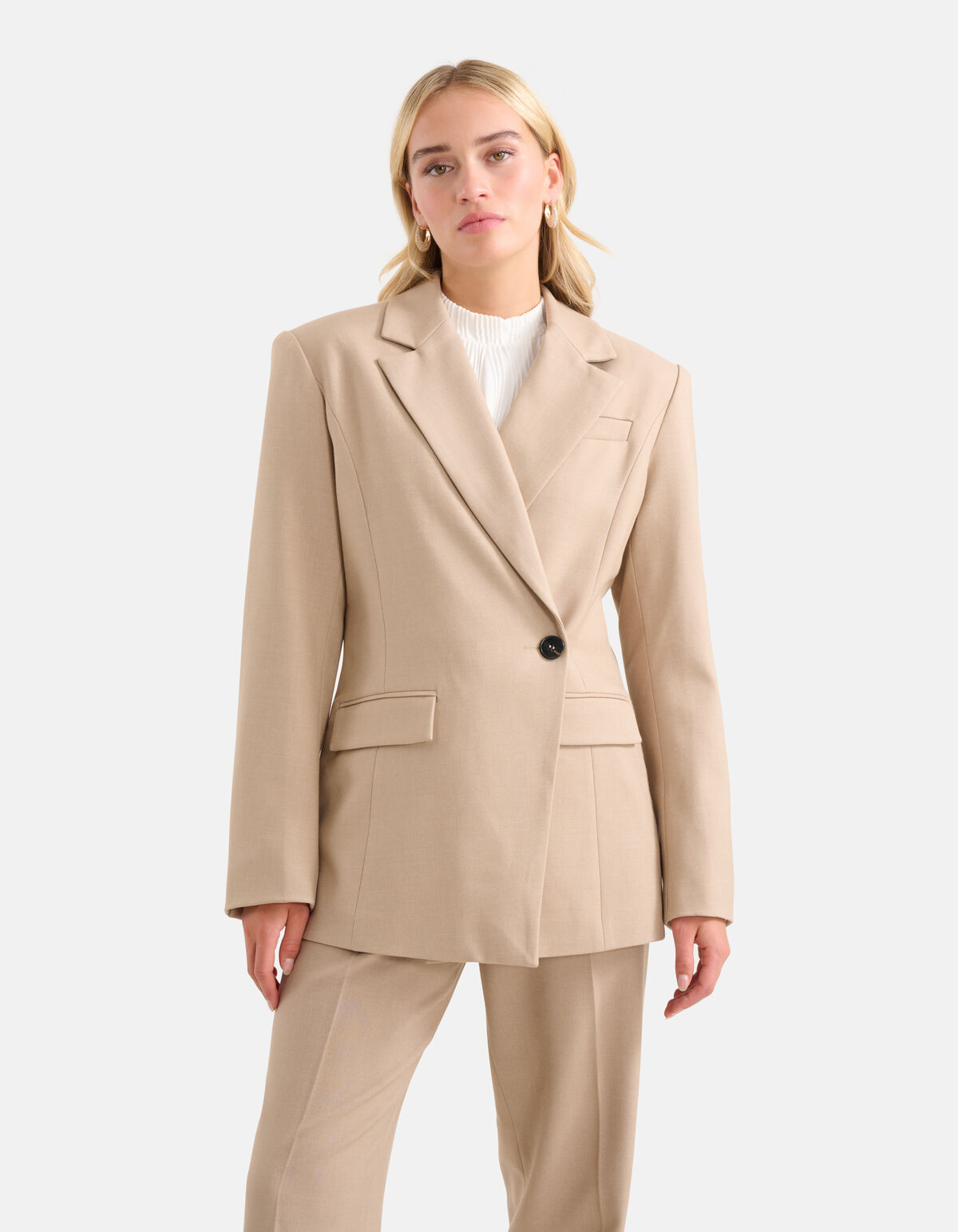 Silhouette Blazer Beige SHOEBY WOMEN