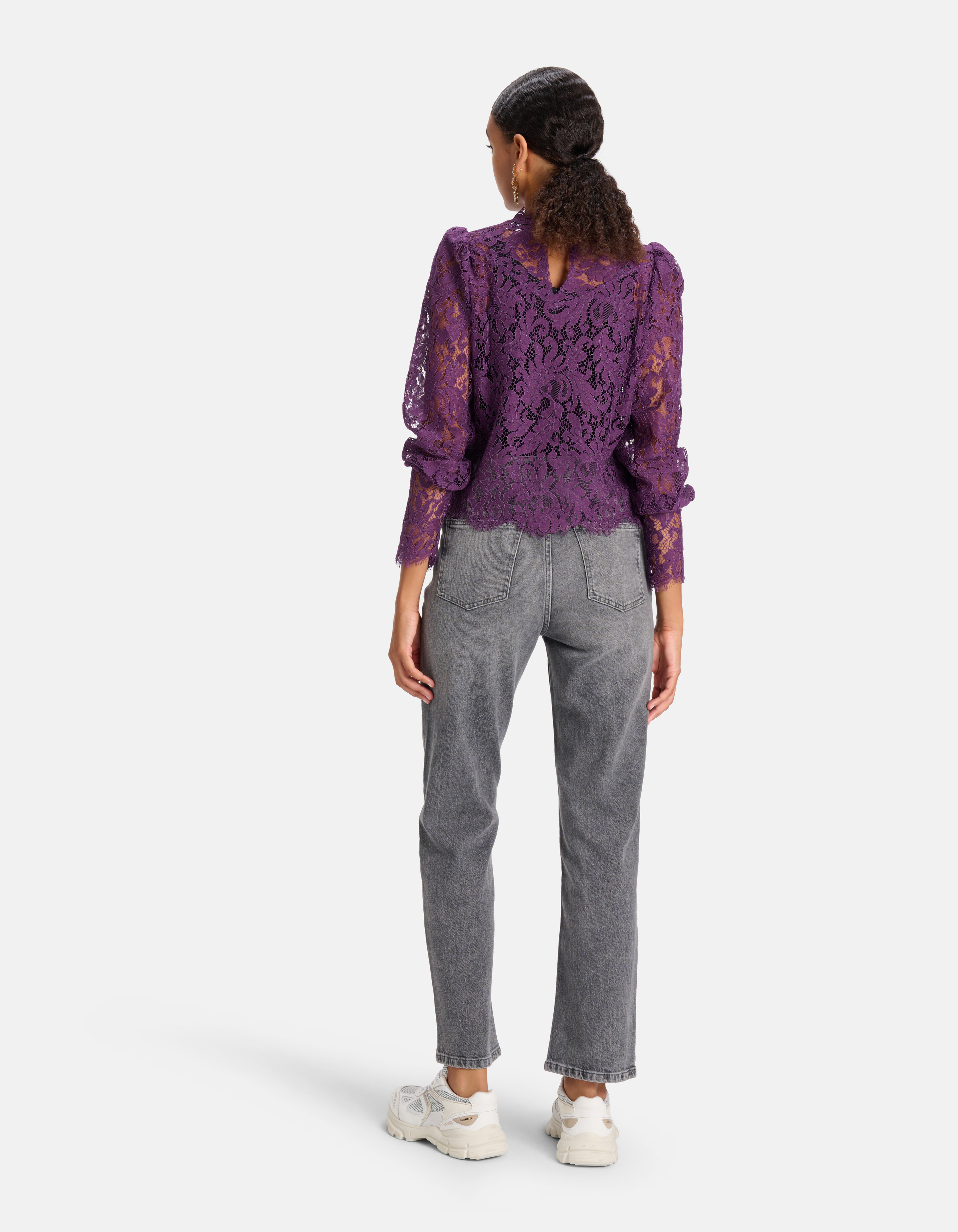 Spitzen-Top Lila SHOEBY WOMEN