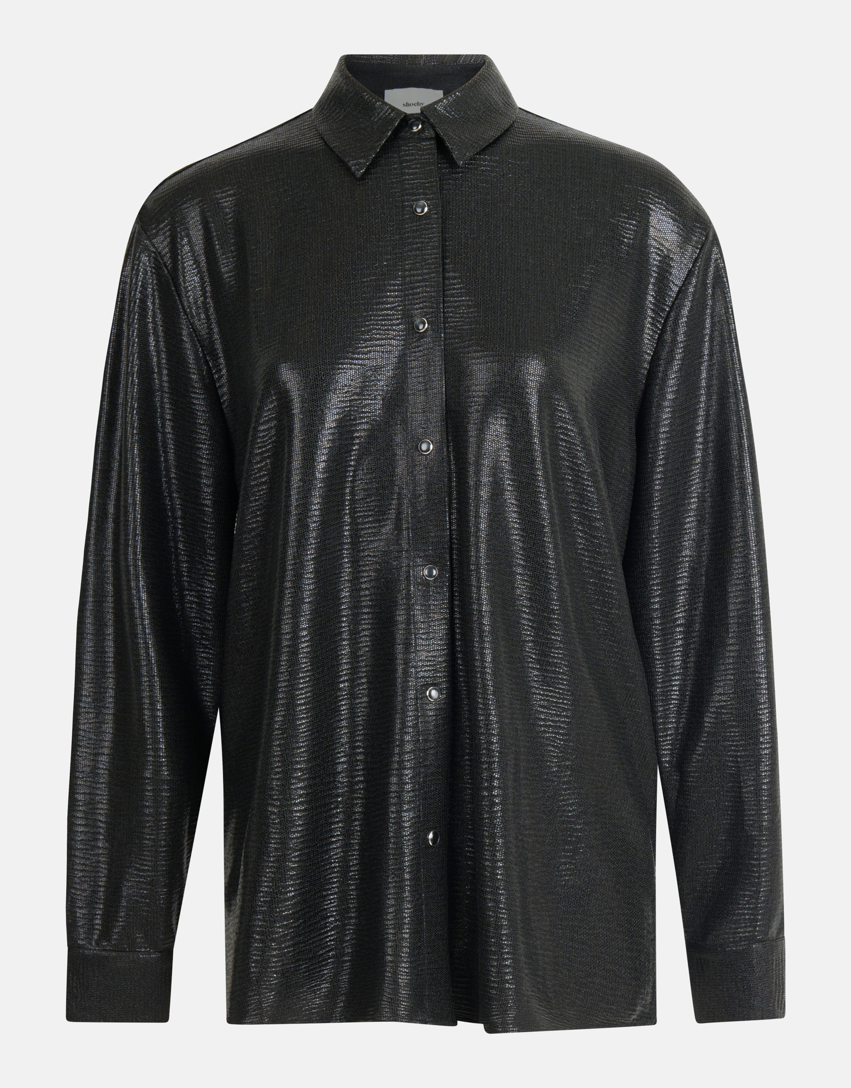 Metallic-Bluse Schwarz SHOEBY WOMEN