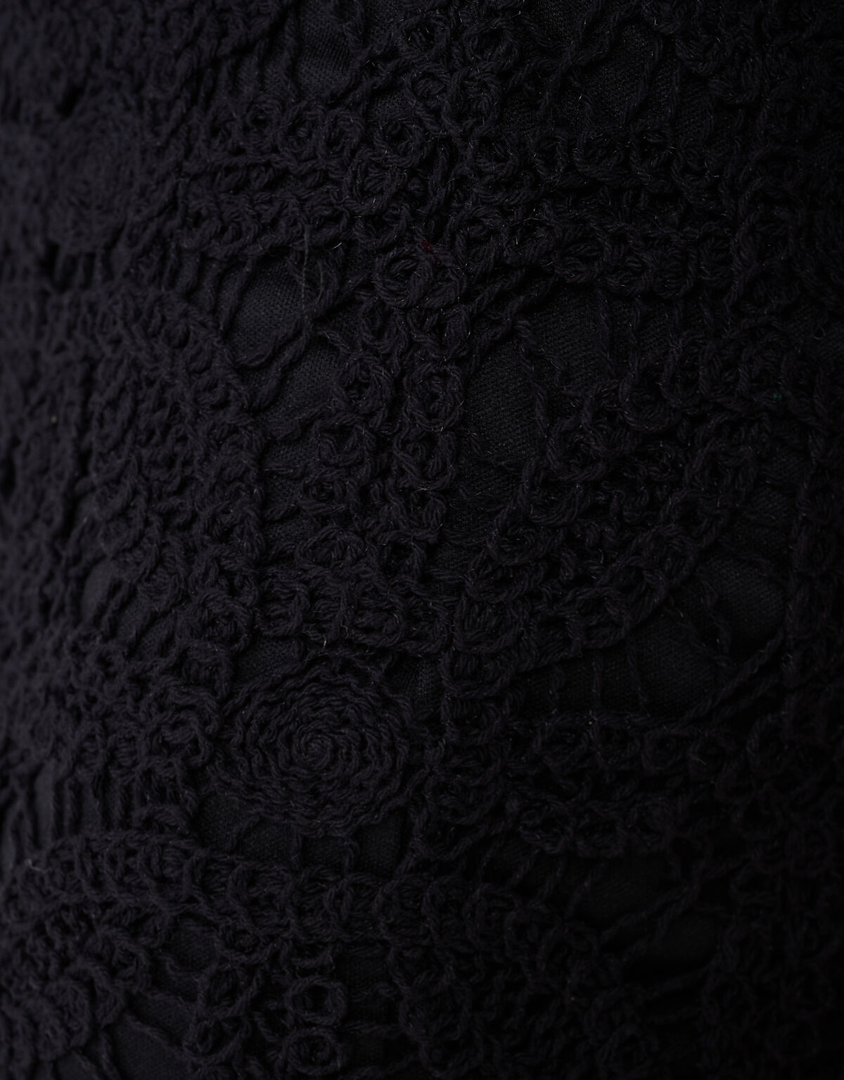 Geh&auml;kelter Maxirock Schwarz SHOEBY WOMEN