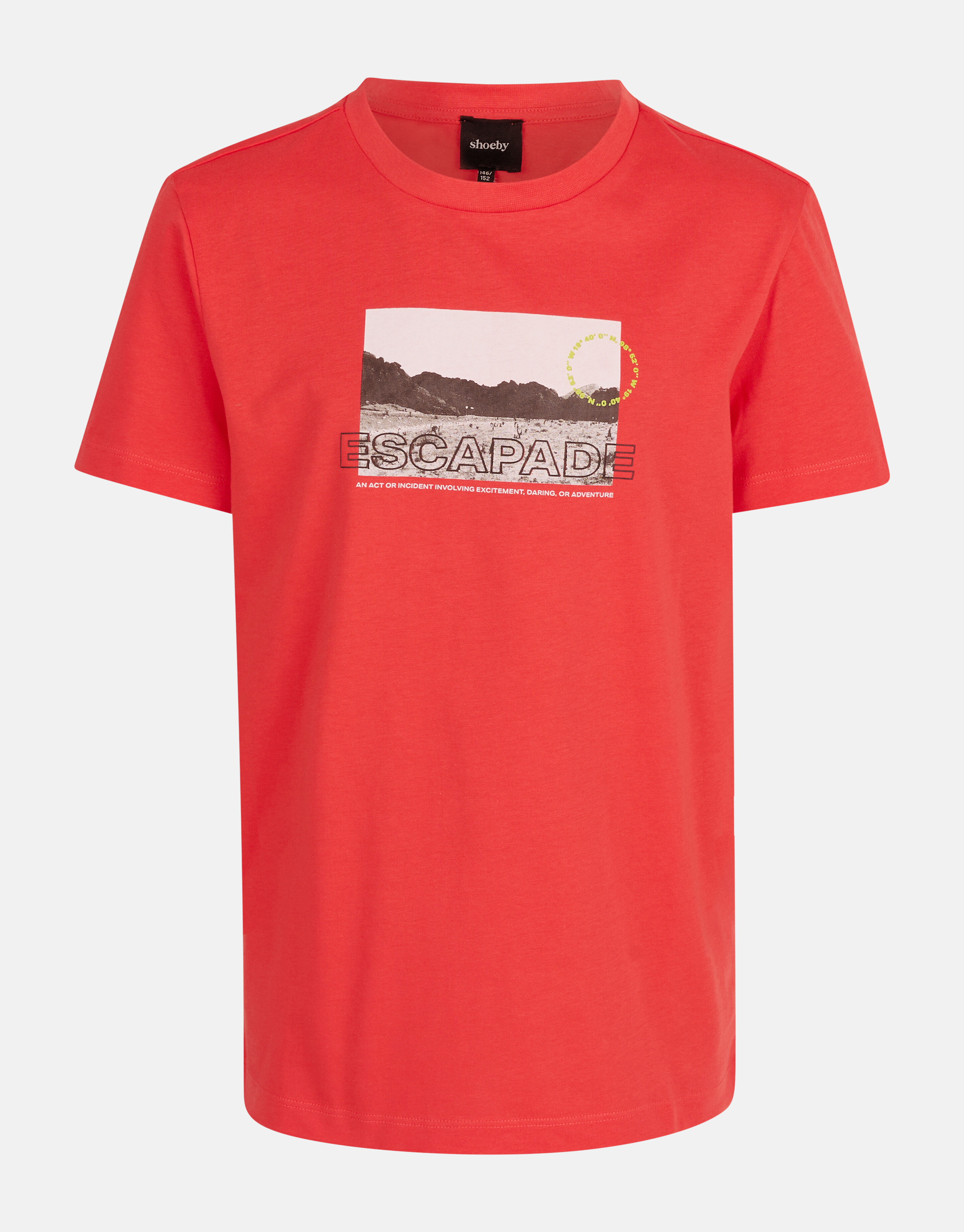 Kunstwerk T-shirt Rot SHOEBY BOYS