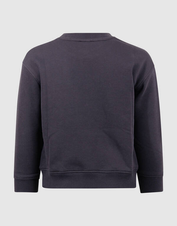 Zwei-Wege-Paillettenpullover Dunkelgrau SHOEBY BOYS