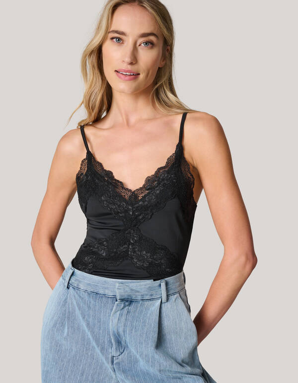 Spitzenbody Schwarz SHOEBY WOMEN