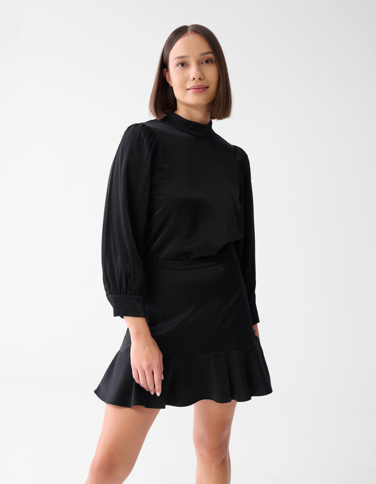 Satin Top Schwarz SHOEBY WOMEN