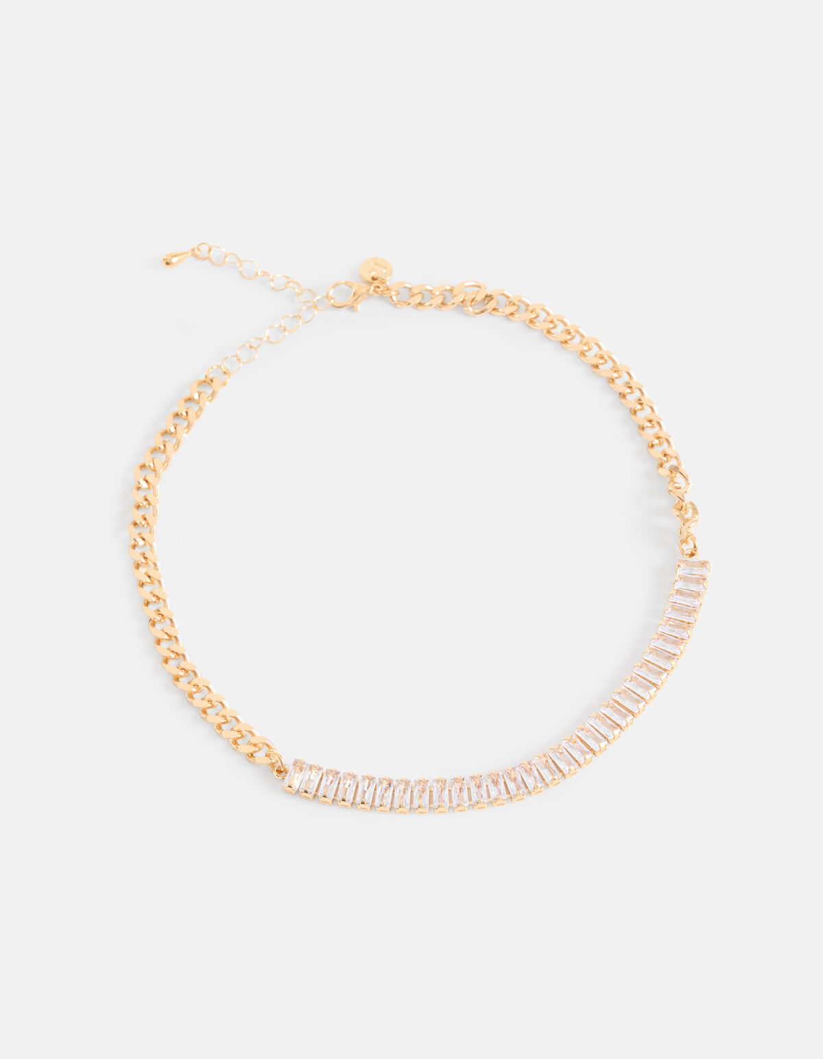 Strass Kette Halskette Gold SHOEBY ACCESSOIRES