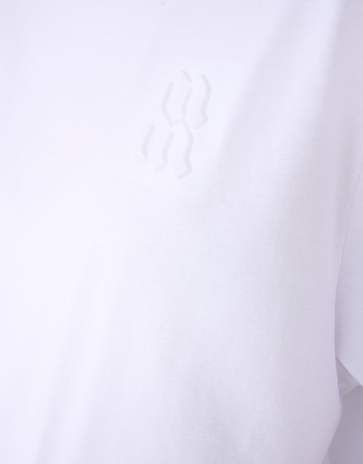 Oversized Logo T-Shirt Wei&szlig; von Mieke SHOEBY WOMEN