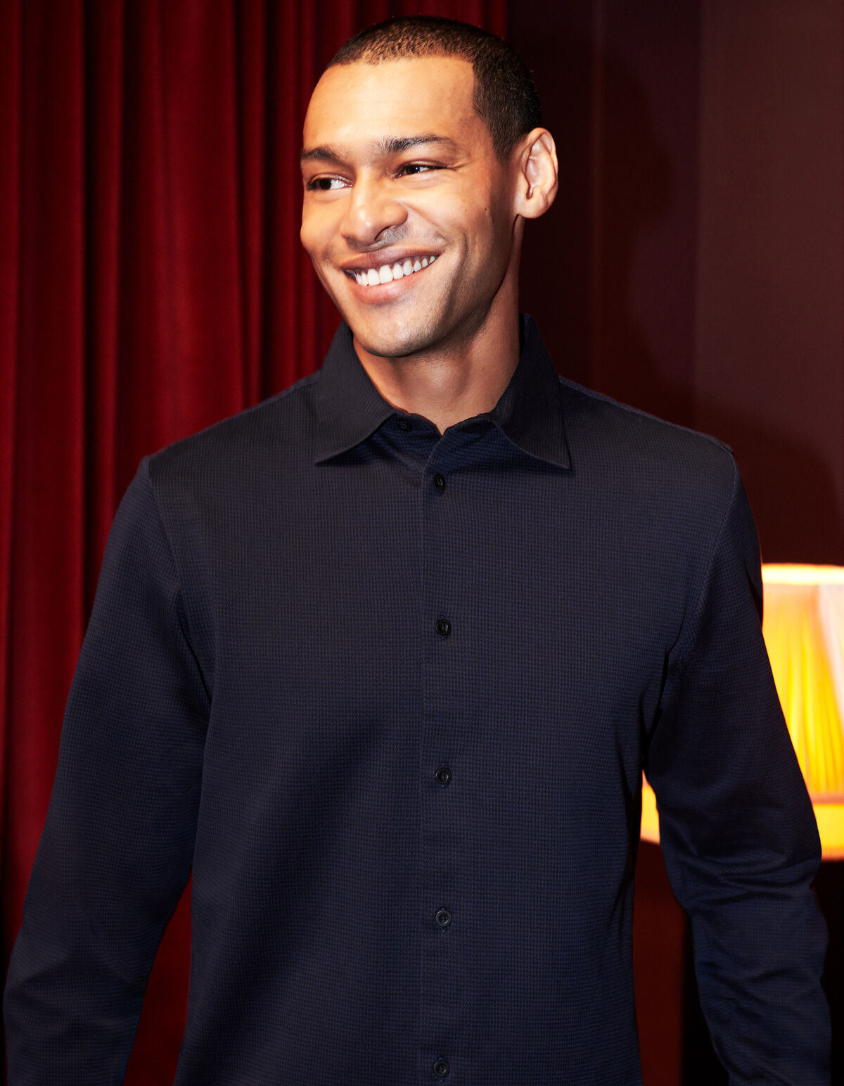 Jersey Shirt Dunkelblau SHOEBY MEN