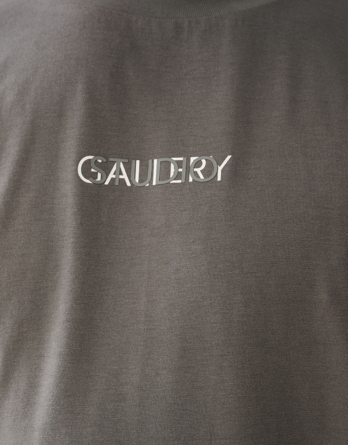 Mixed Text Artwork T-shirt Dunkelgrün SHOEBY MEN