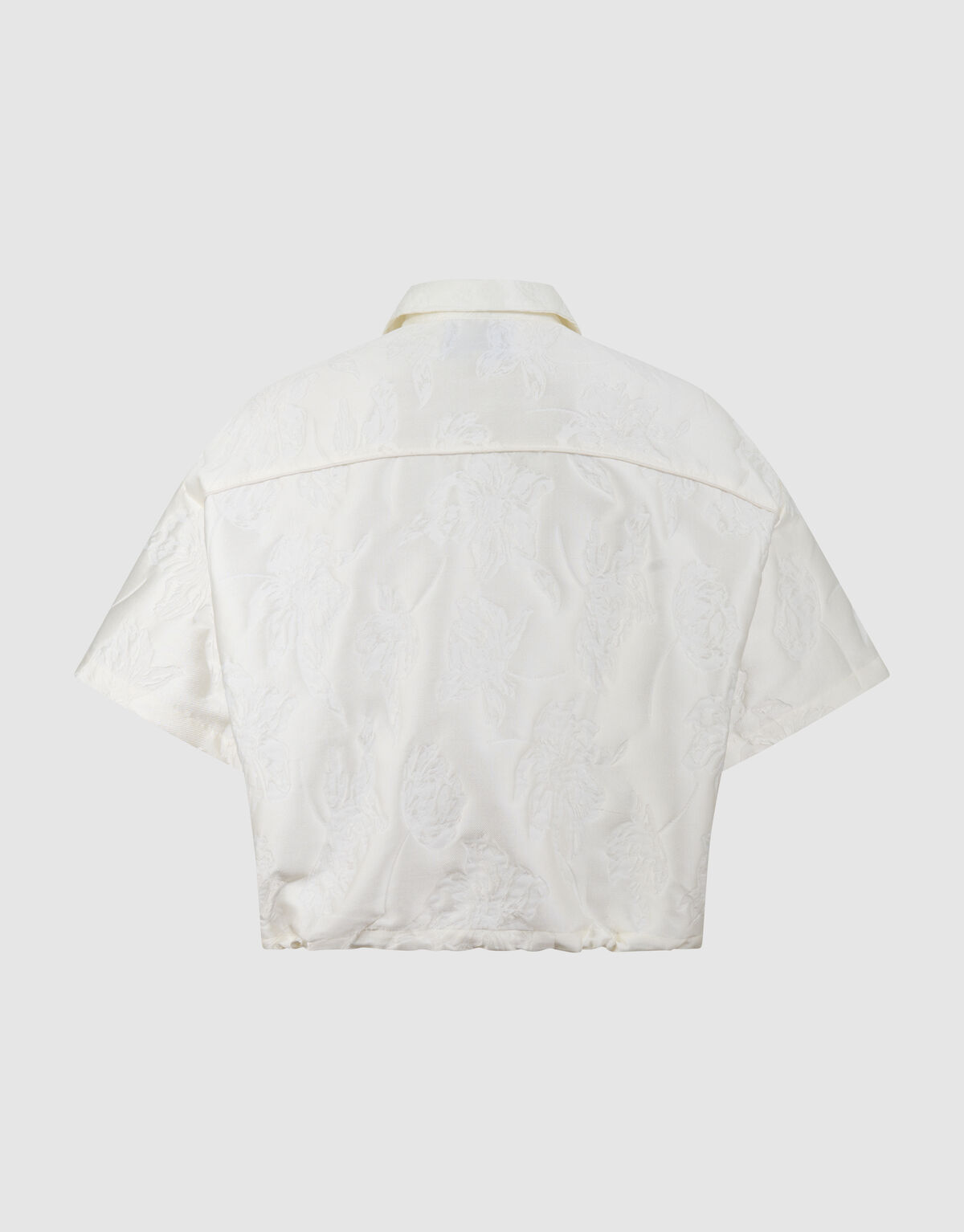 Oversized Jacquard Jacke Off-White SHOEBY WOMEN