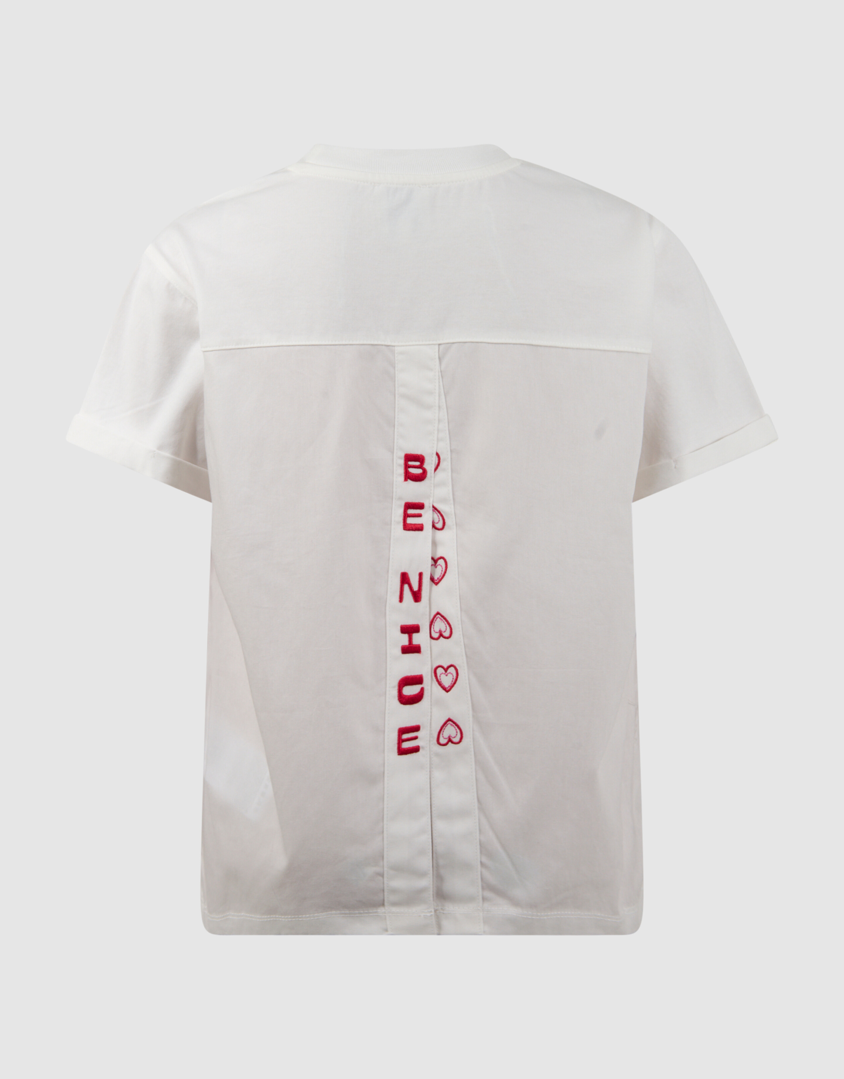 Split Artwork T-Shirt Wei&szlig; SHOEBY GIRLS