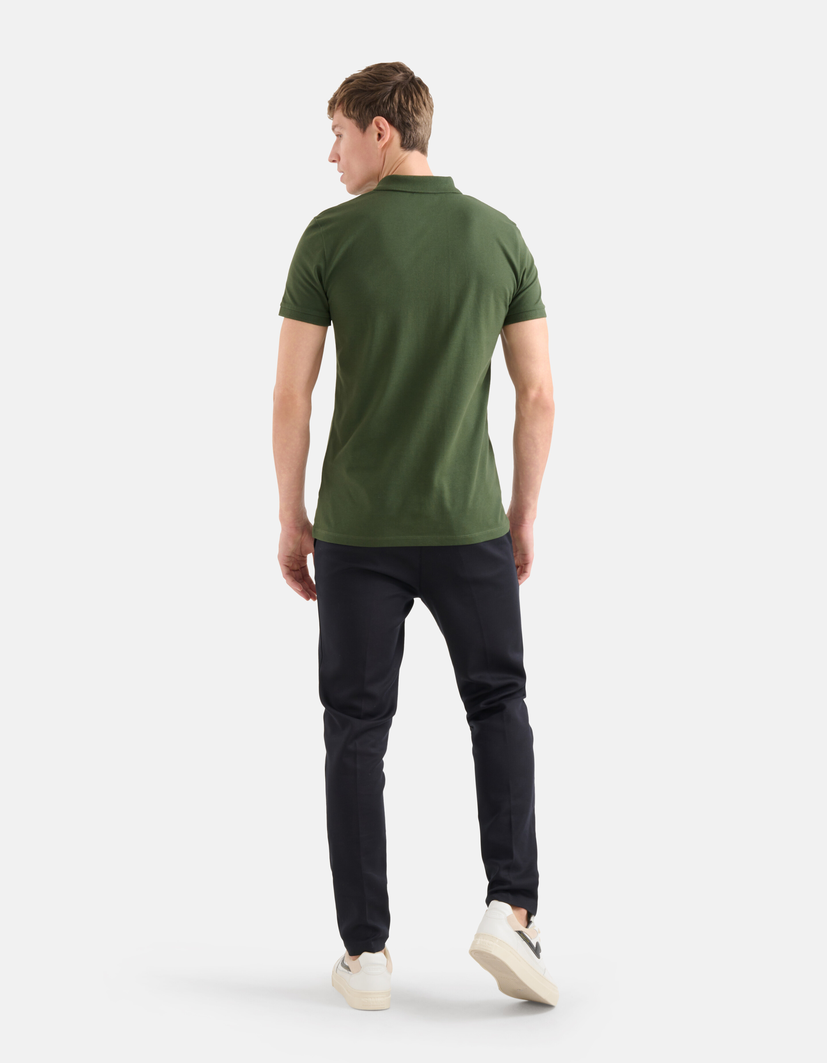 Basic Polo Dunkelgrün SHOEBY MEN