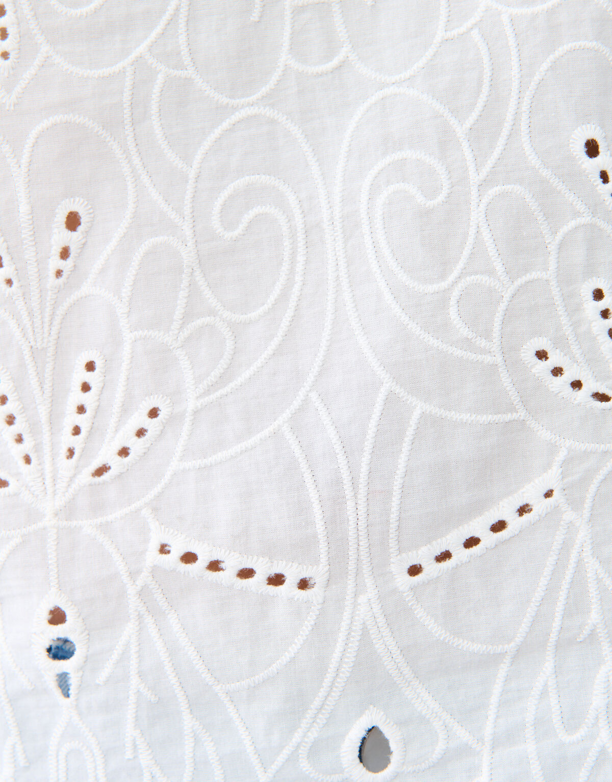 Besticktes Top Off White SHOEBY WOMEN