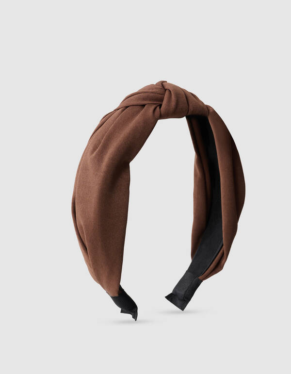 Knoten-Haarband Braun SHOEBY ACCESSOIRES