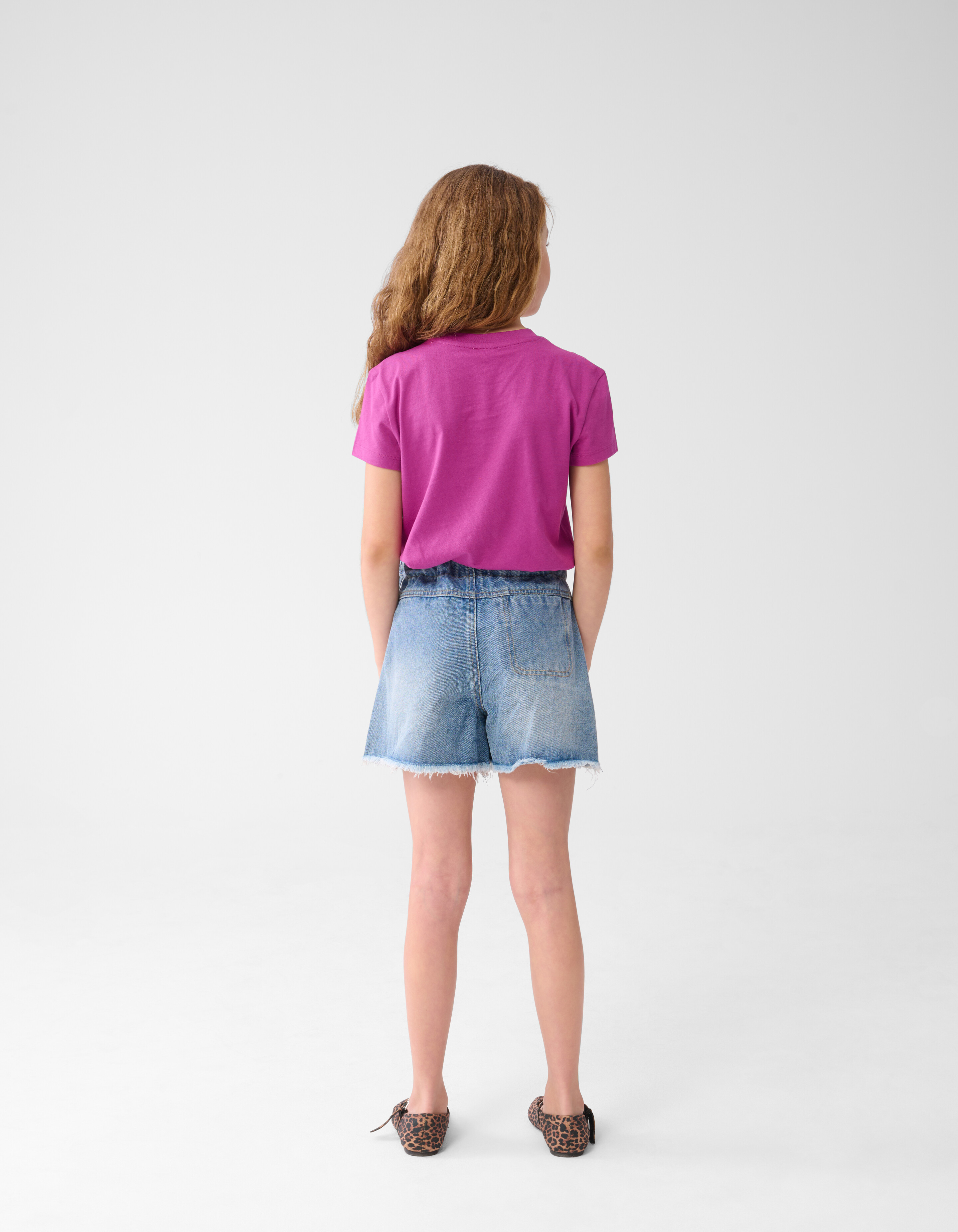 Artwork T-shirt Dunkelrosa SHOEBY GIRLS