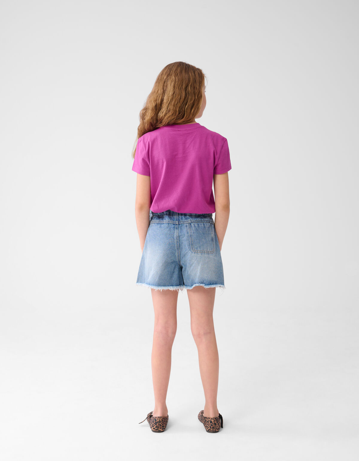Artwork T-shirt Dunkelrosa SHOEBY GIRLS