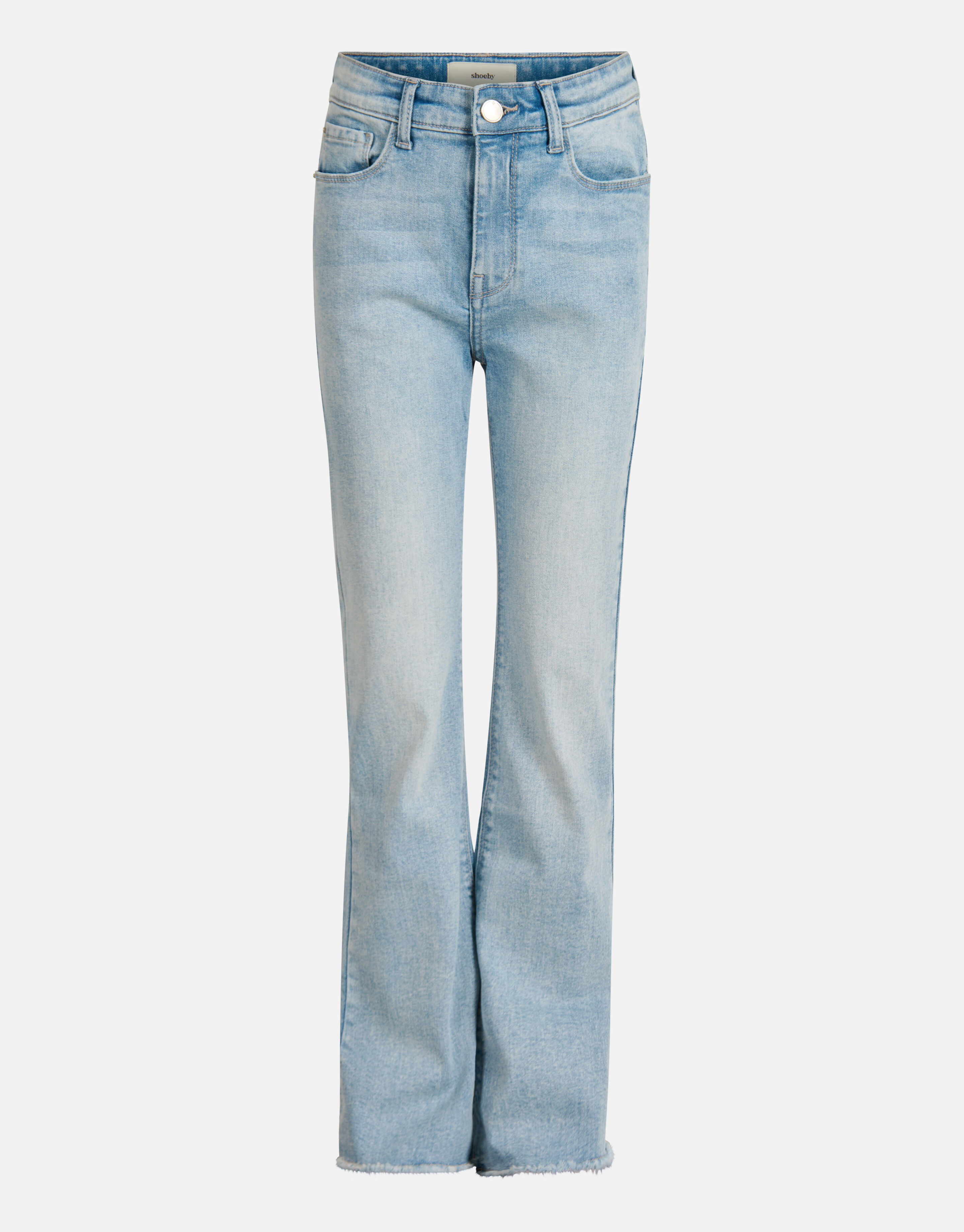 Flared Fit Jeans gebleicht SHOEBY GIRLS