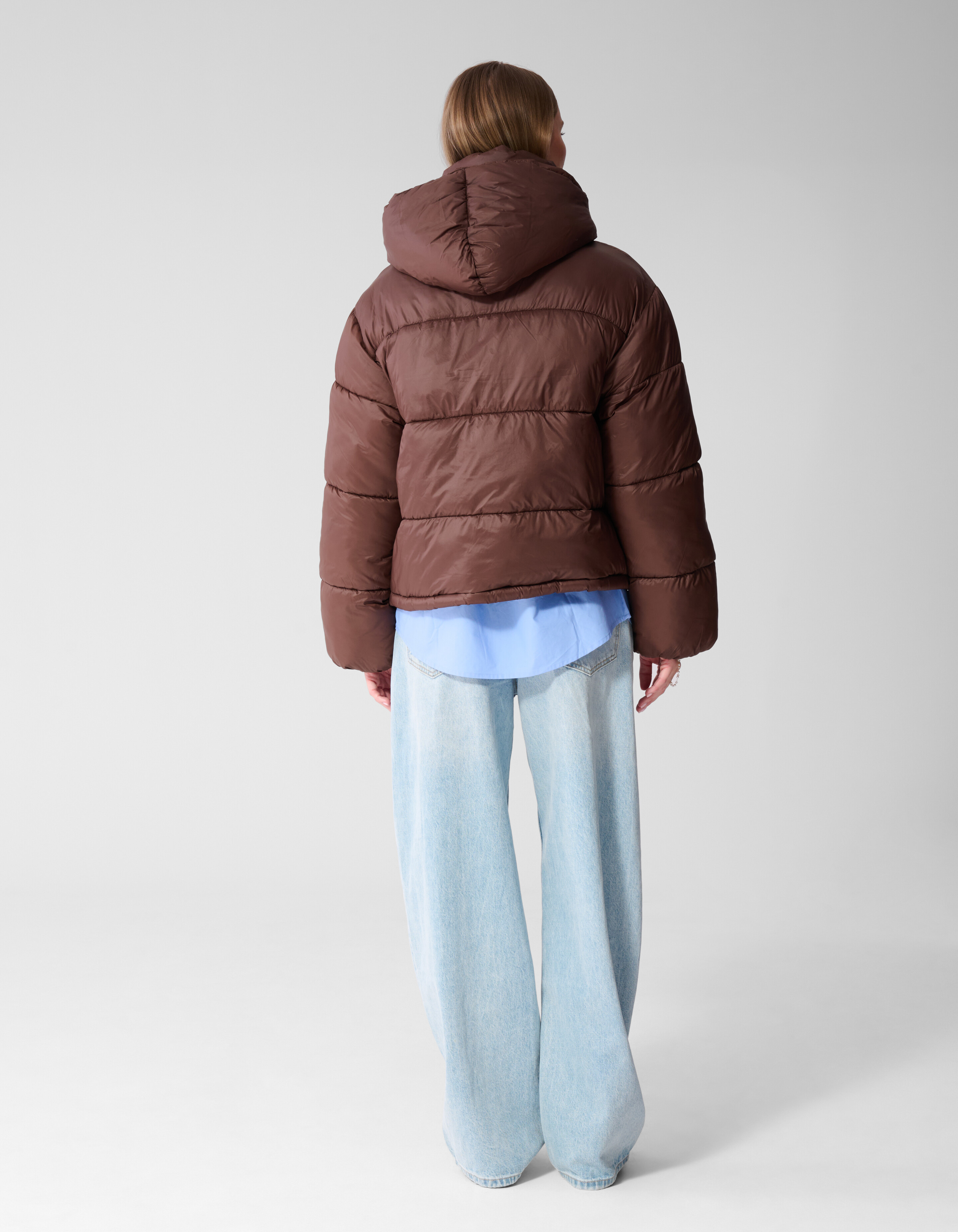 Short Puffer Jacke Braun SHOEBY WOMEN