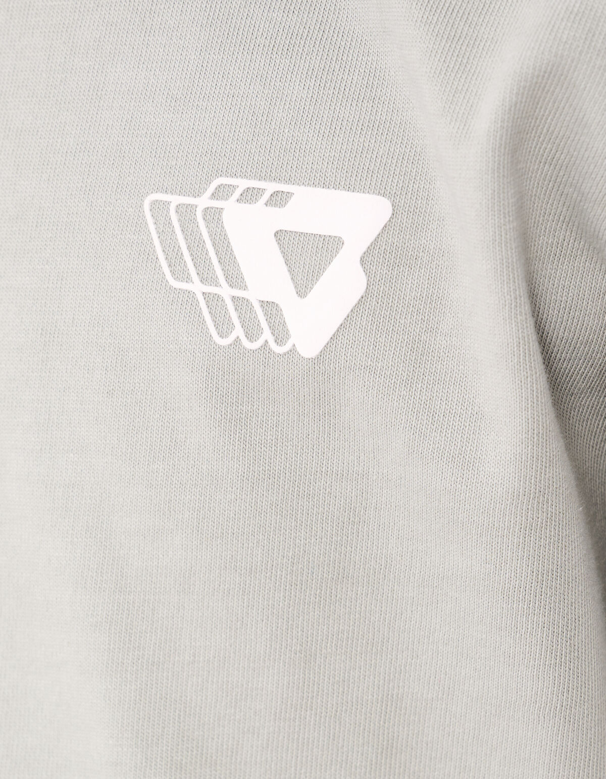 Gewaschenes Logo-T-Shirt Dunkelgrau SHOEBY BOYS