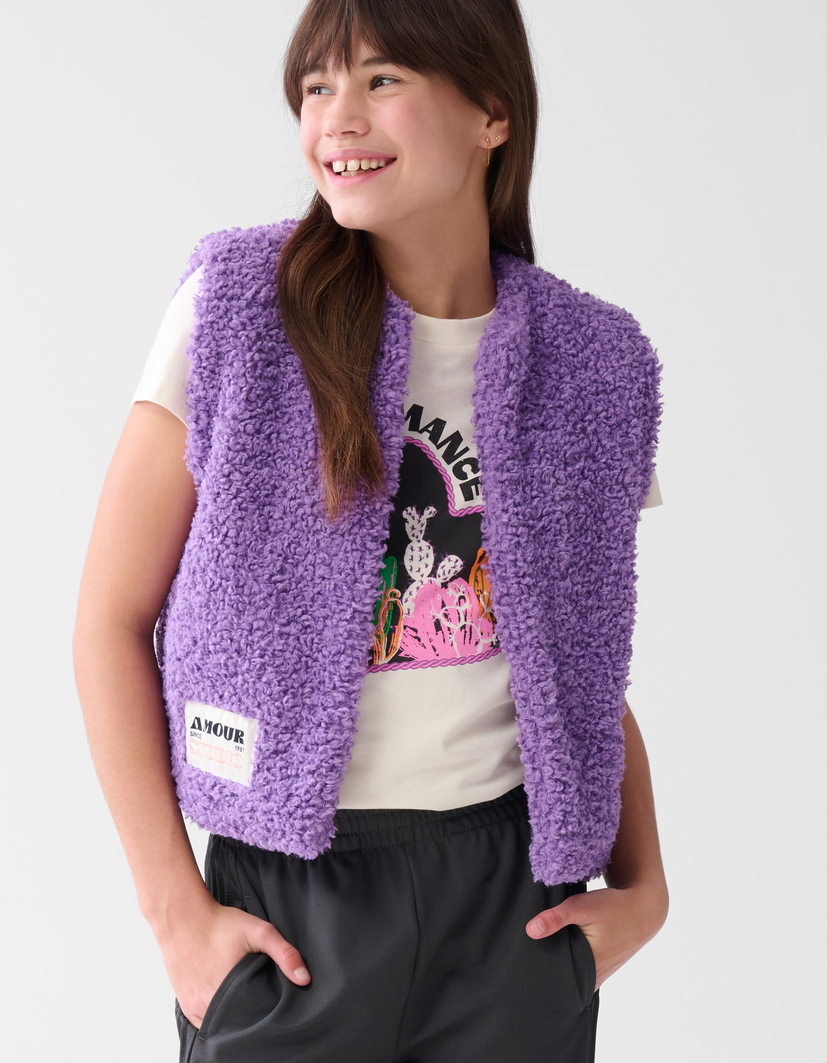 Teddy Label Gilet Lila SHOEBY GIRLS