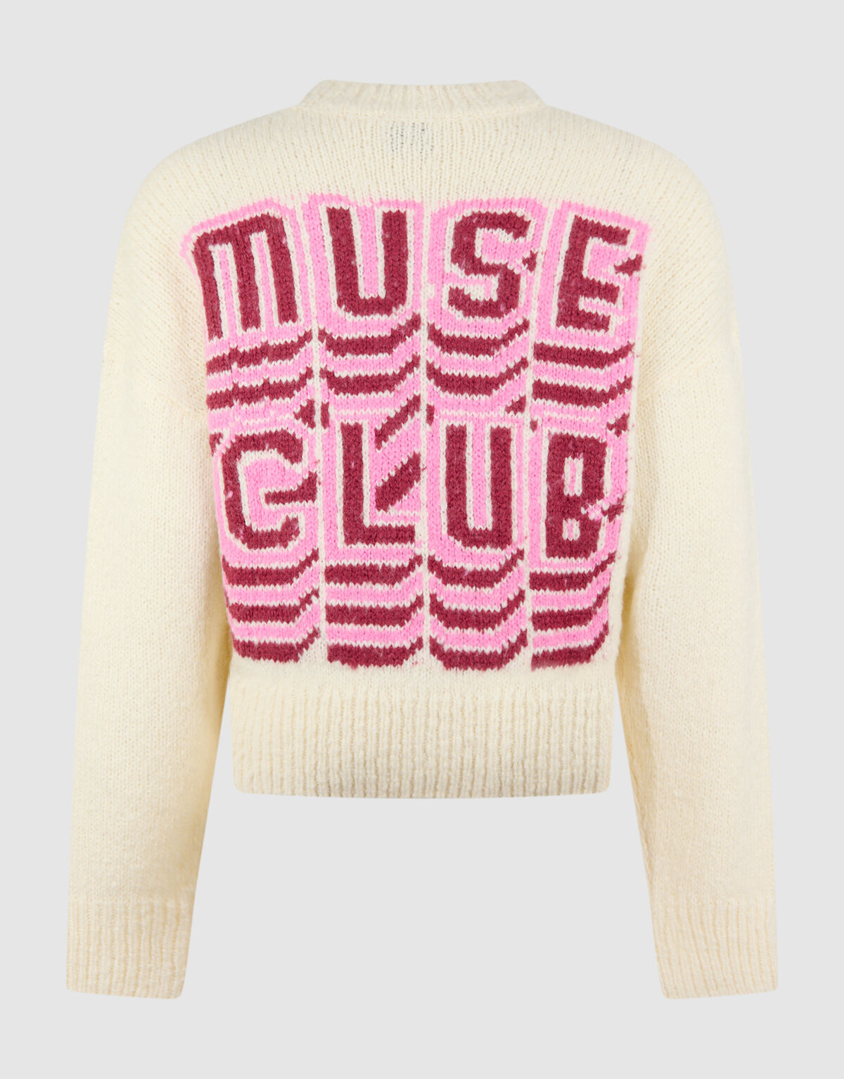 Muse Club Artwork Pullover Gebrochen Weiß SHOEBY WOMEN