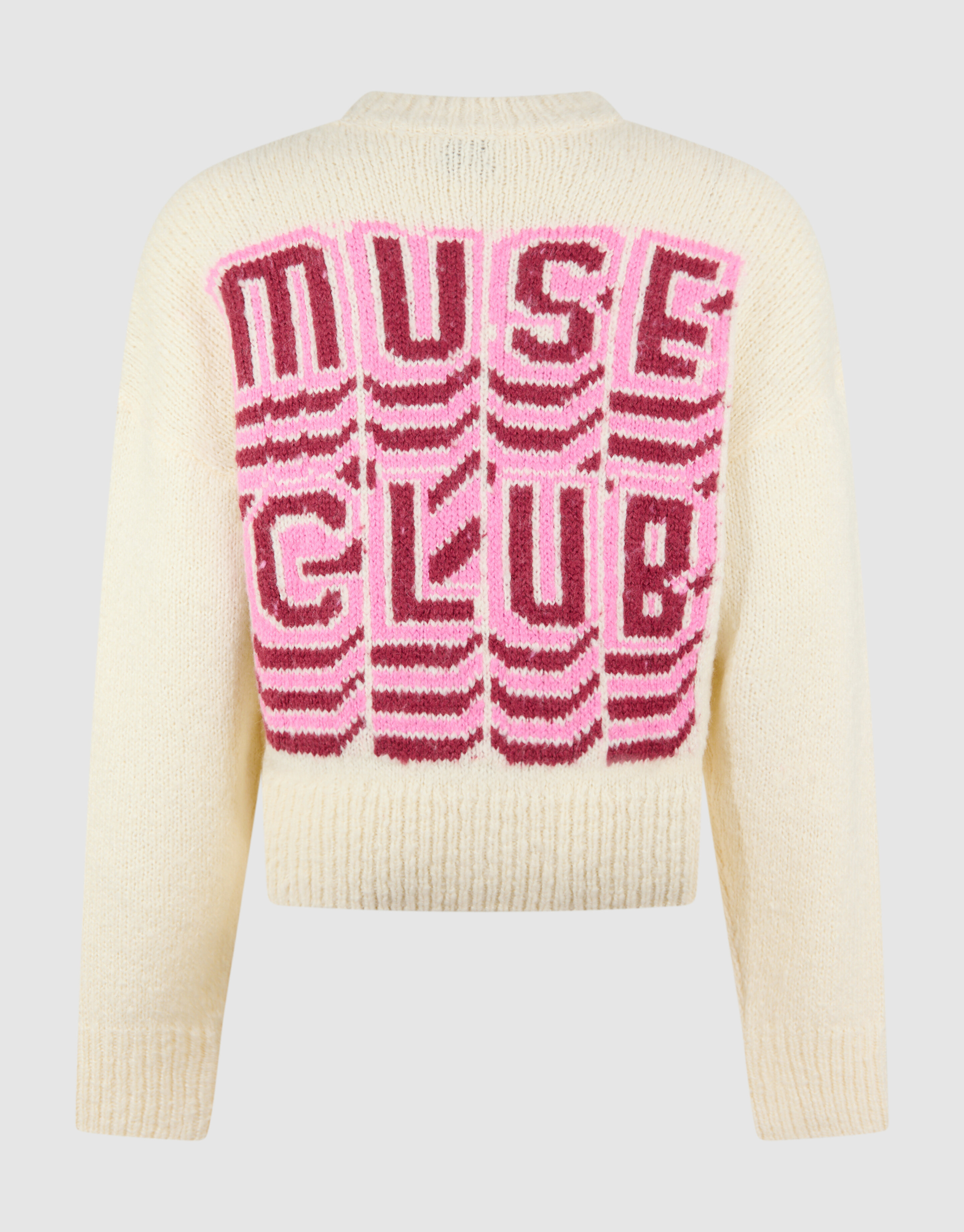 Muse Club Artwork Pullover Gebrochen Weiß SHOEBY WOMEN