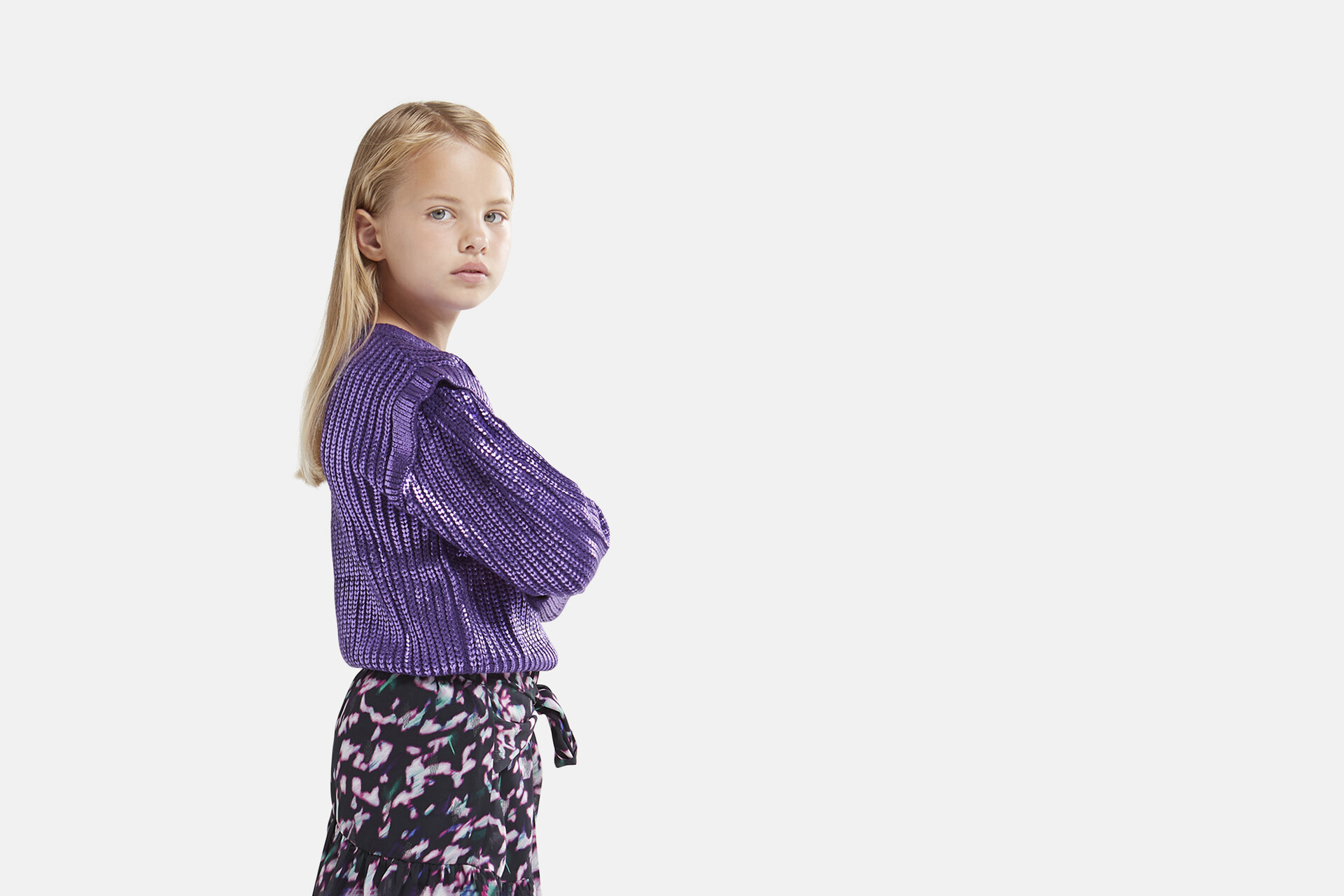 Coated Pullover By Nicolette SHOEBY GIRLS