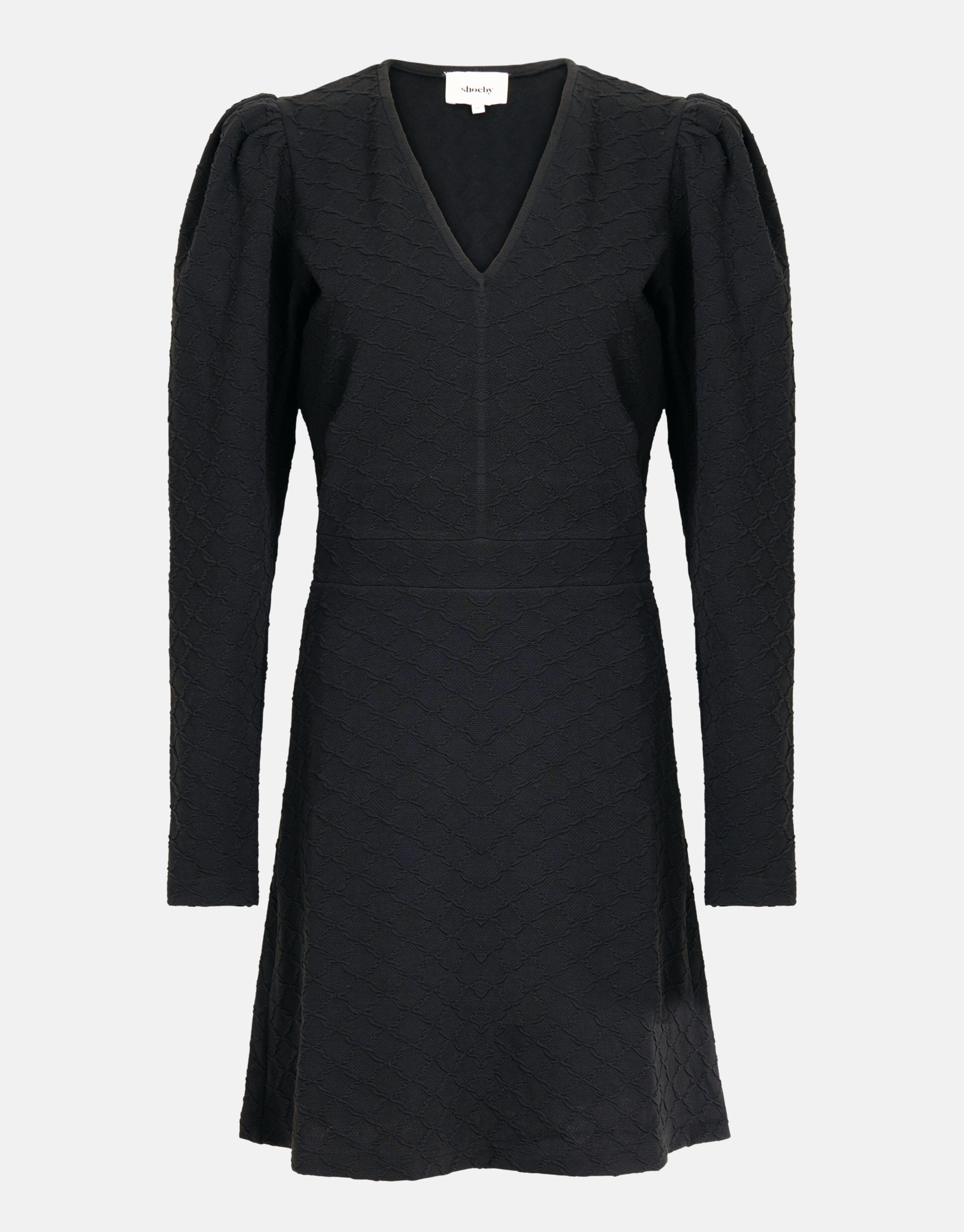 Structuur Jurk Zwart SHOEBY WOMEN