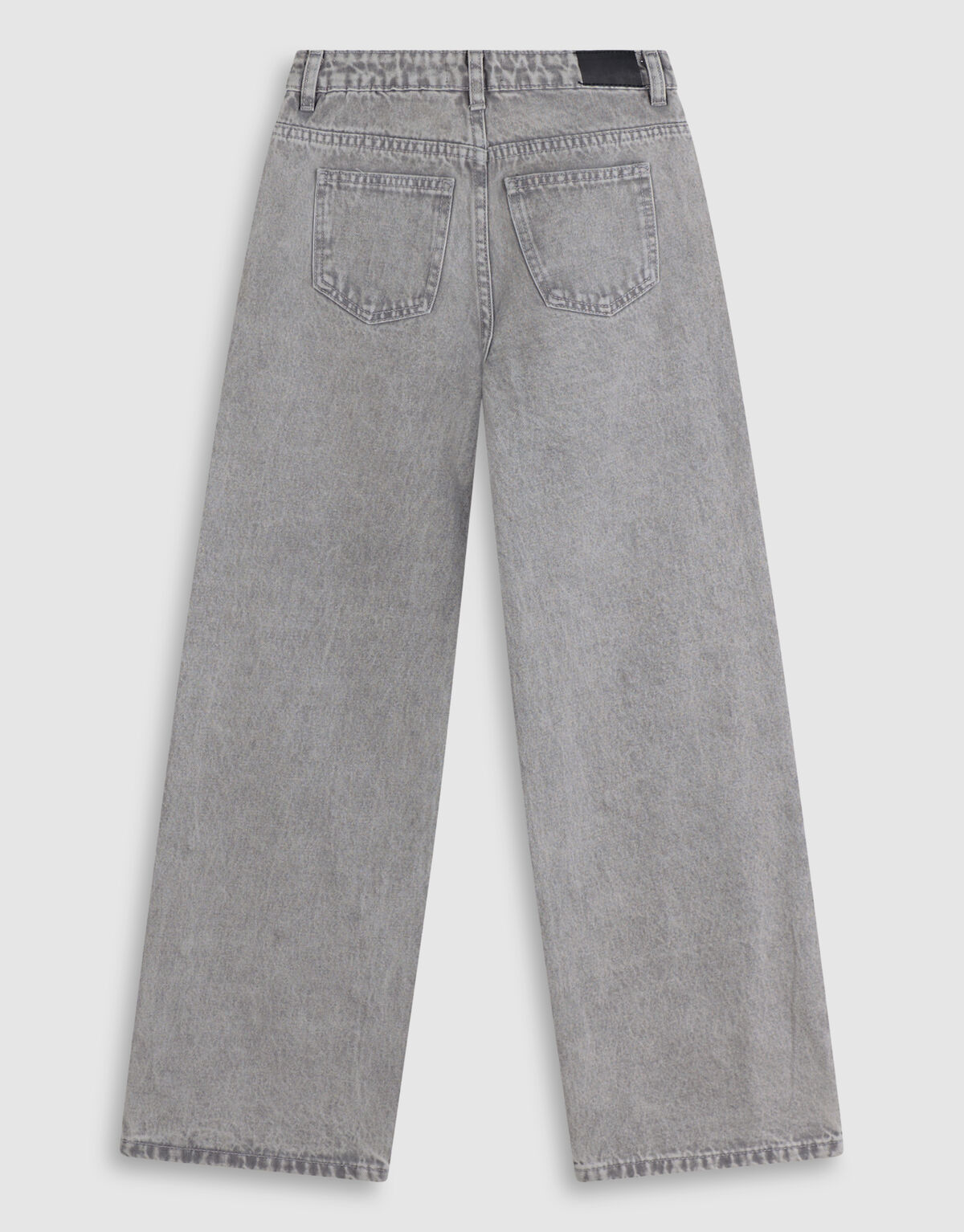 Weit geschnittene Jeans mit Nieten, grau SHOEBY GIRLS
