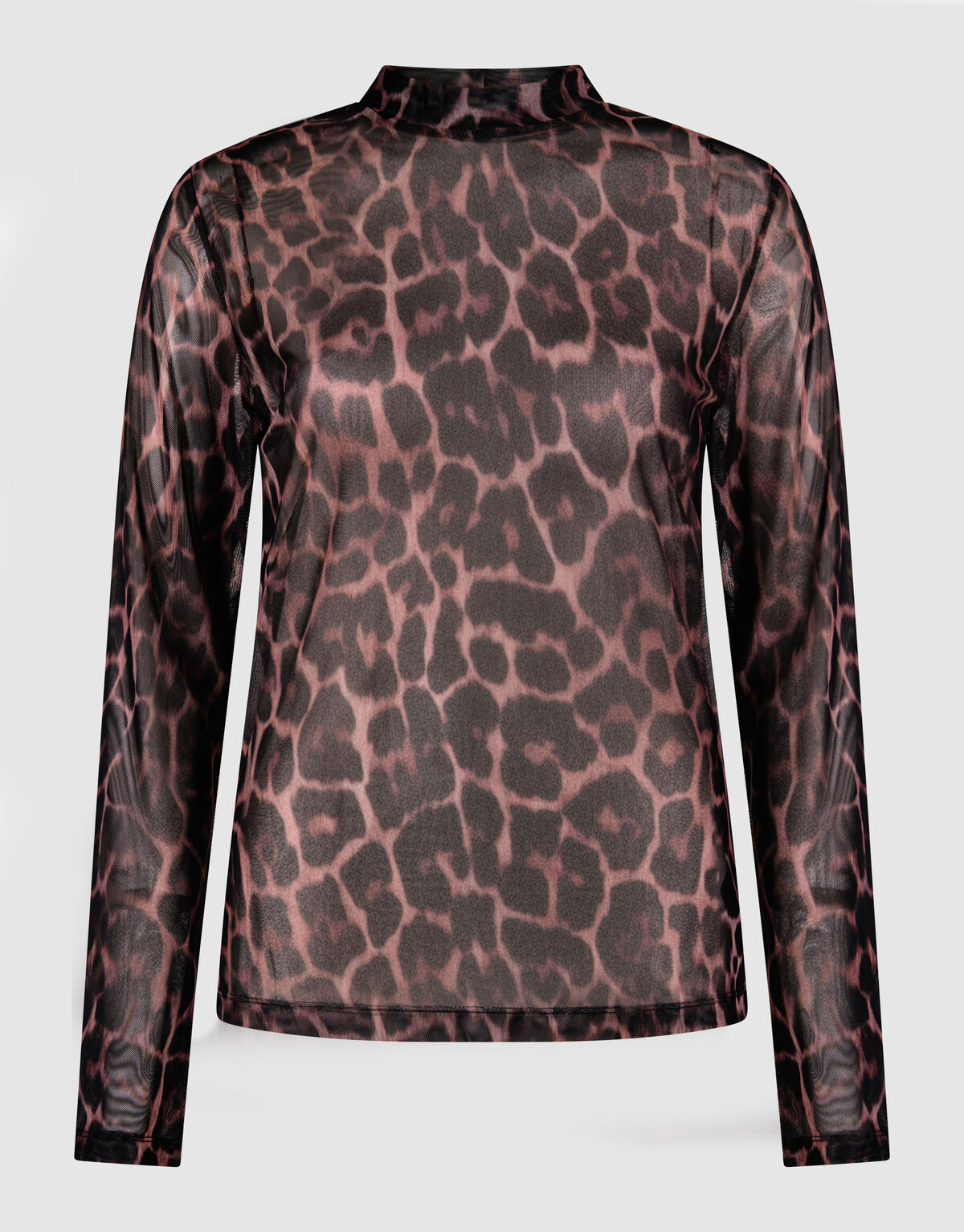 Mesh Jaguar Top Braun SHOEBY WOMEN