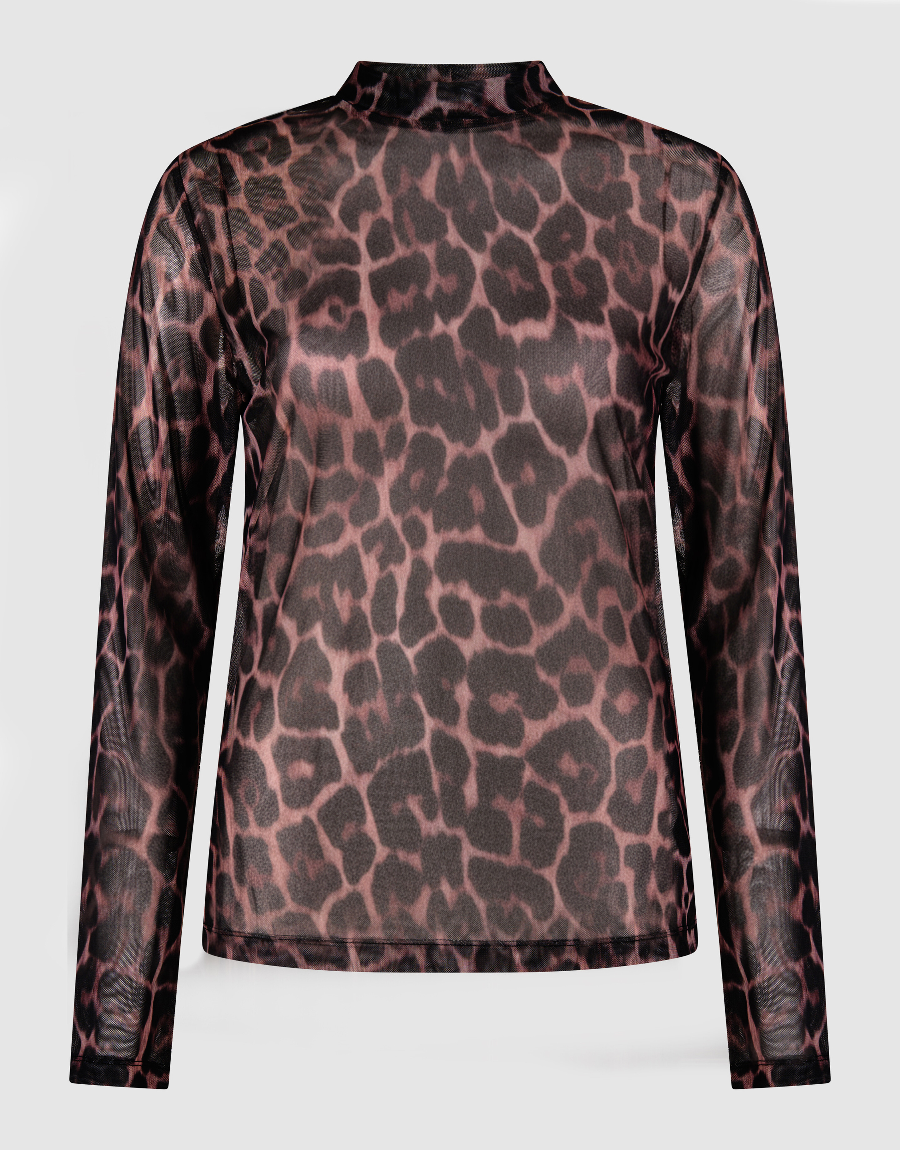 Mesh Jaguar Top Braun SHOEBY WOMEN