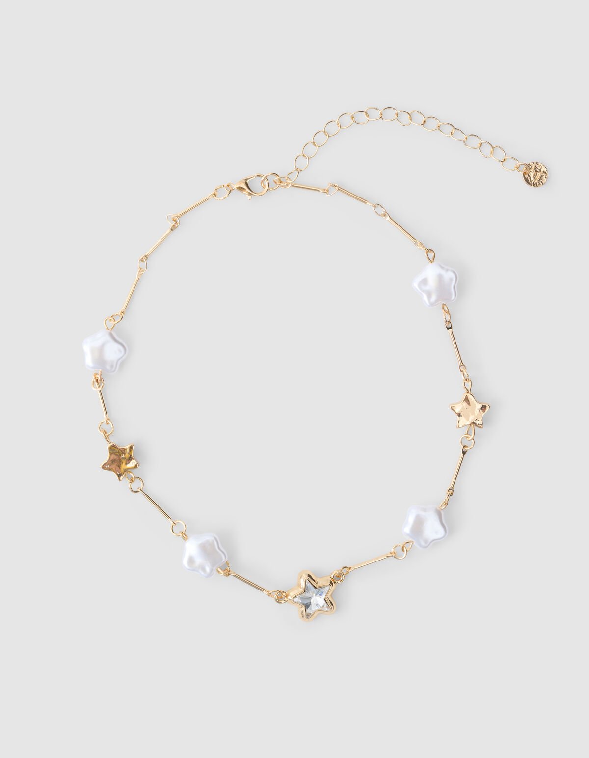 Perlenstern-Halskette Gold SHOEBY ACCESSOIRES