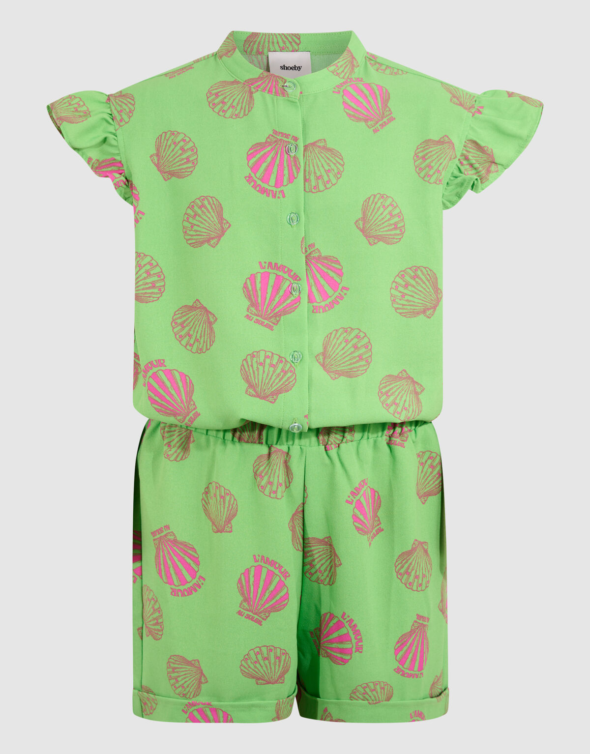 Muschel-Overall Gr&uuml;n SHOEBY GIRLS