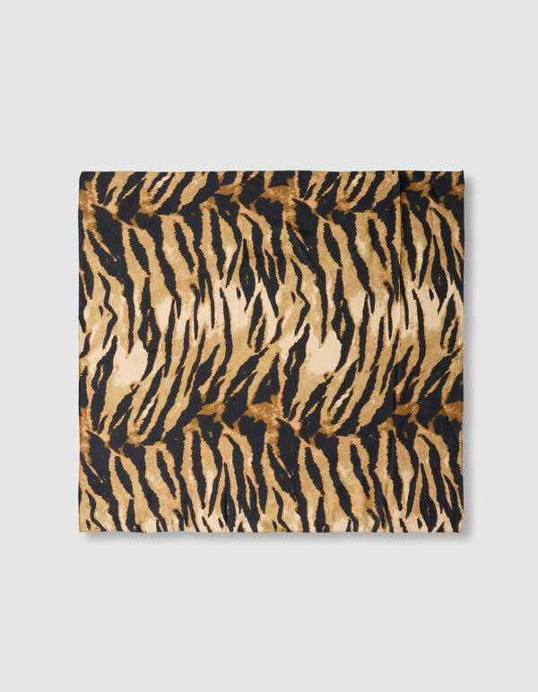 Satin Tiger Schal Braun SHOEBY ACCESSOIRES