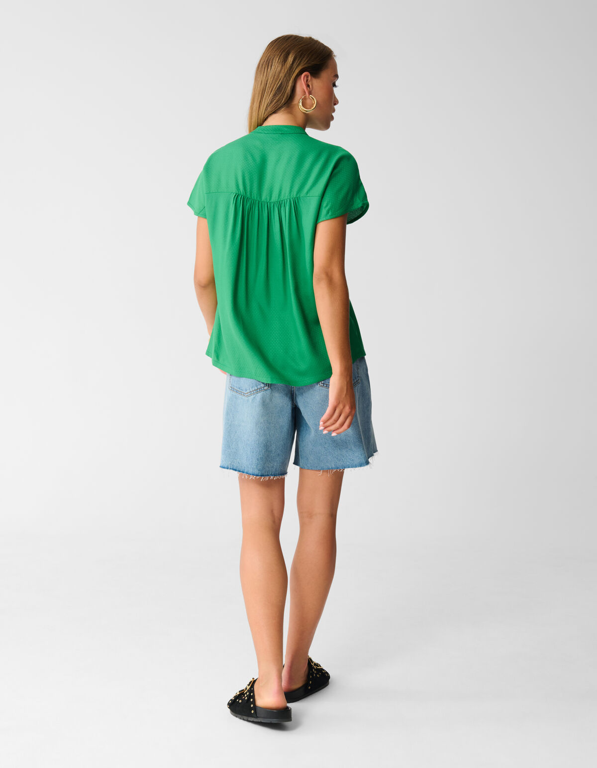 Struktur Top Gr&uuml;n SHOEBY WOMEN