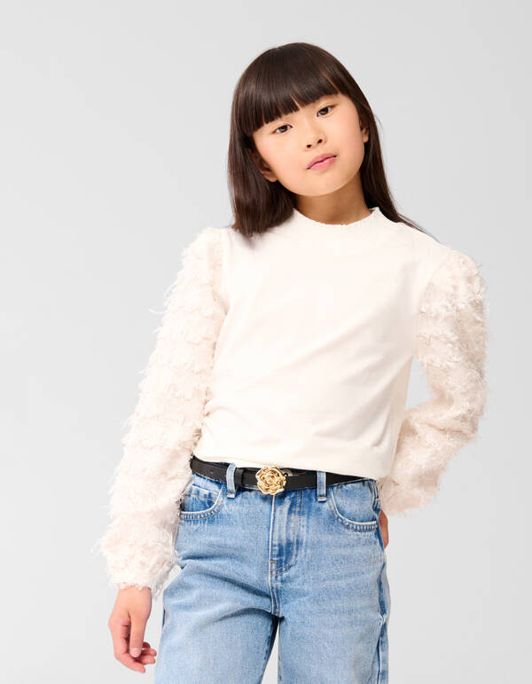 Star Top Off White SHOEBY GIRLS