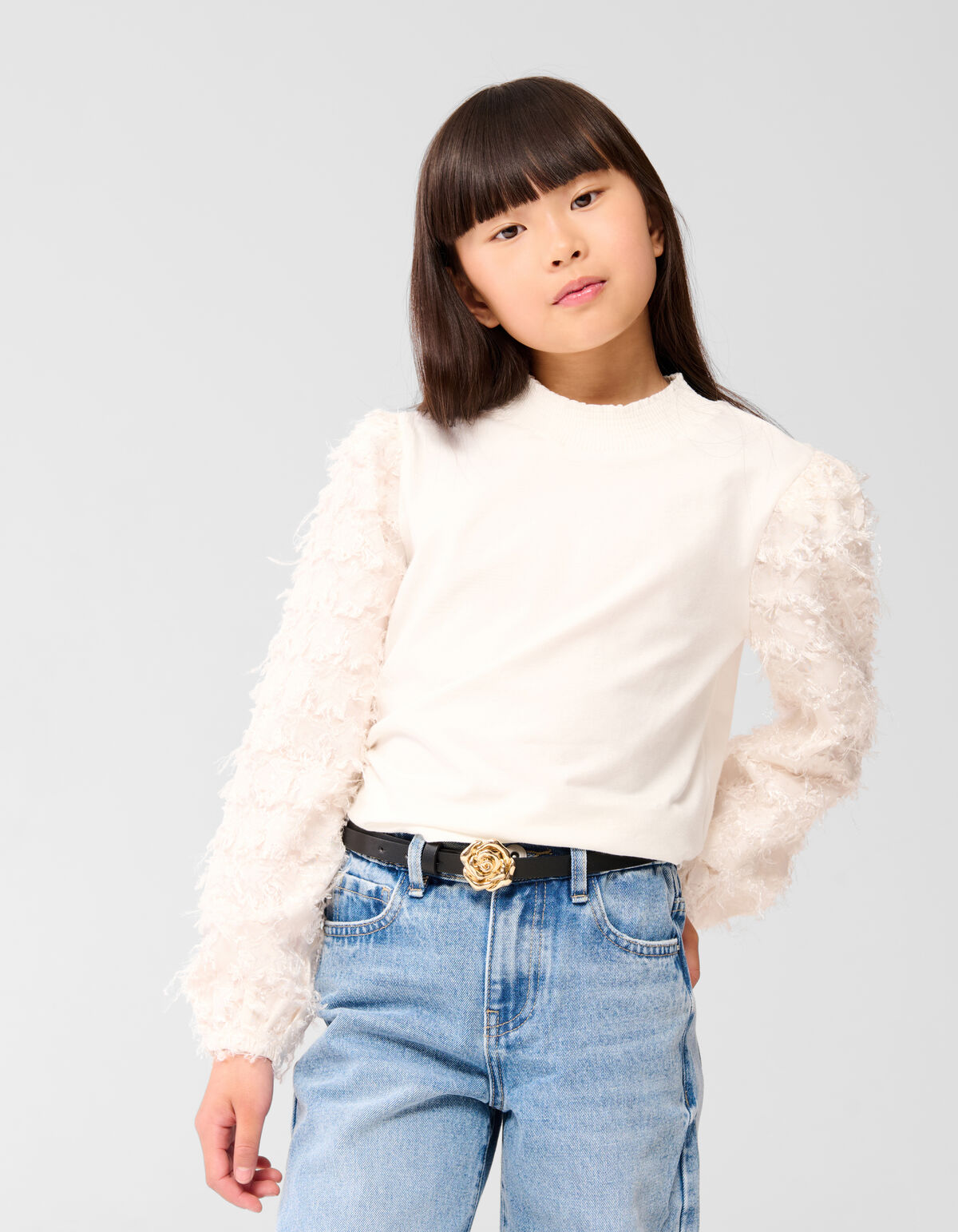 Star Top Off White SHOEBY GIRLS