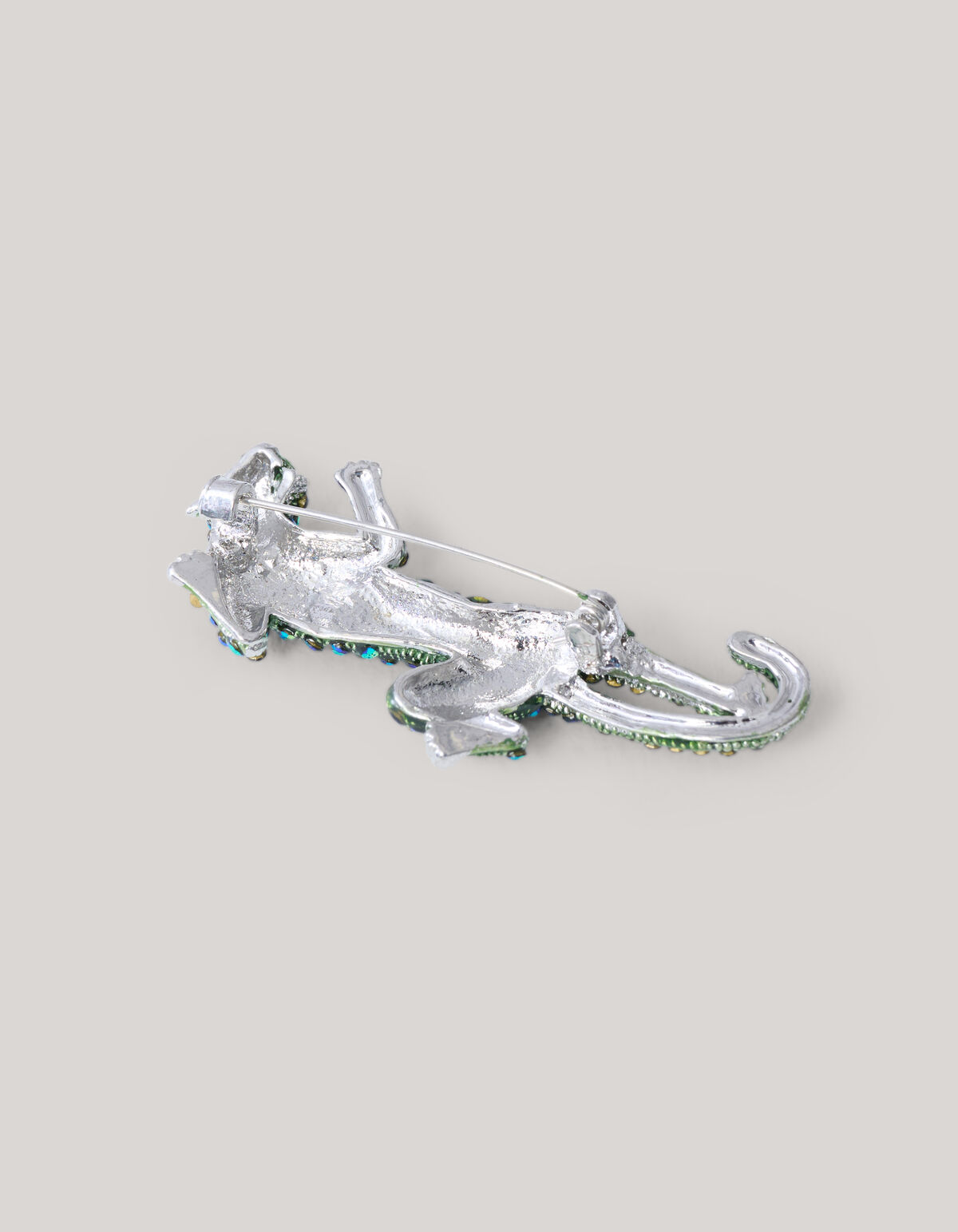Strass Jaguar Grün SHOEBY ACCESSOIRES