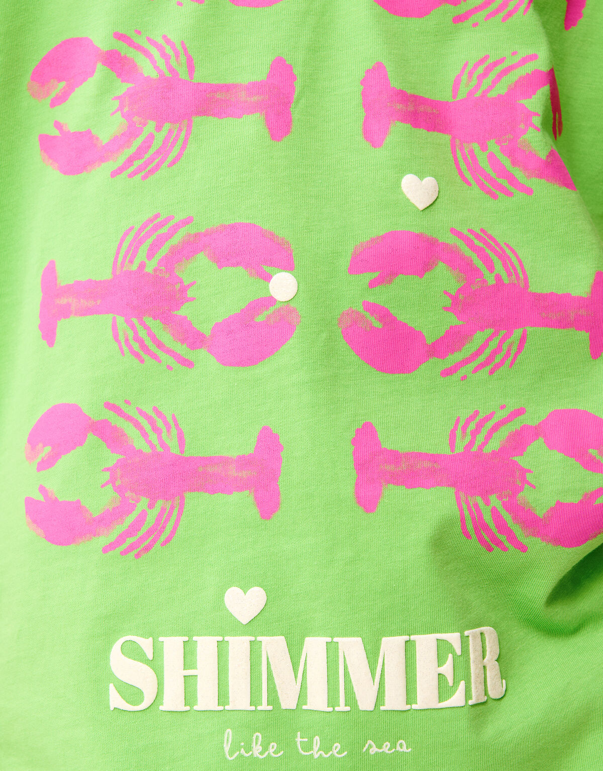 Hummer Artwork T-shirt Hellgrün SHOEBY GIRLS